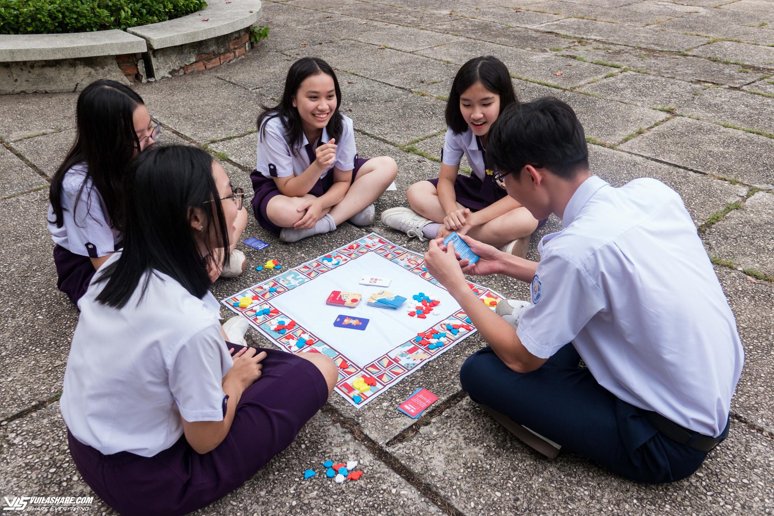 Học sinh đưa văn hóa, kiến trúc Việt vào trò chơi dân gian, giành giải quốc gia- Ảnh 4.