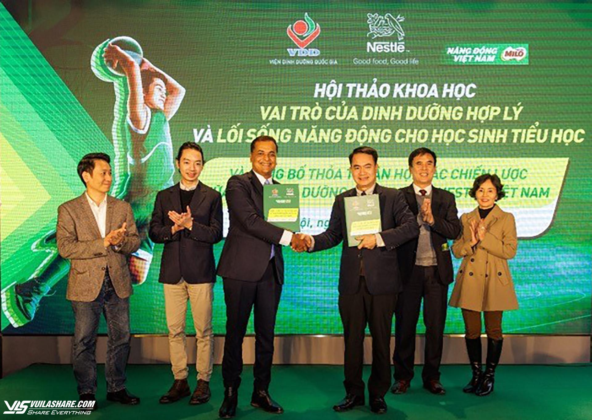 Nestlé MILO chung tay cùng các cơ quan, ban ngành nâng cao sự bền bỉ cho trẻ em Việt Nam