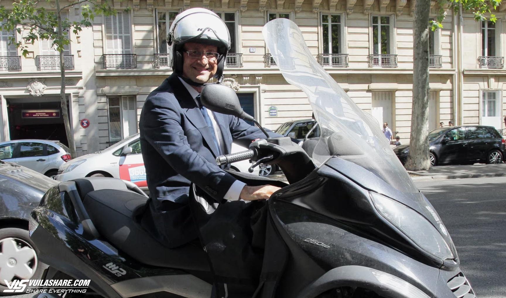 'Xe máy tình yêu' trong vụ ngoại tình của cựu Tổng thống Pháp có chủ mới- Ảnh 1.