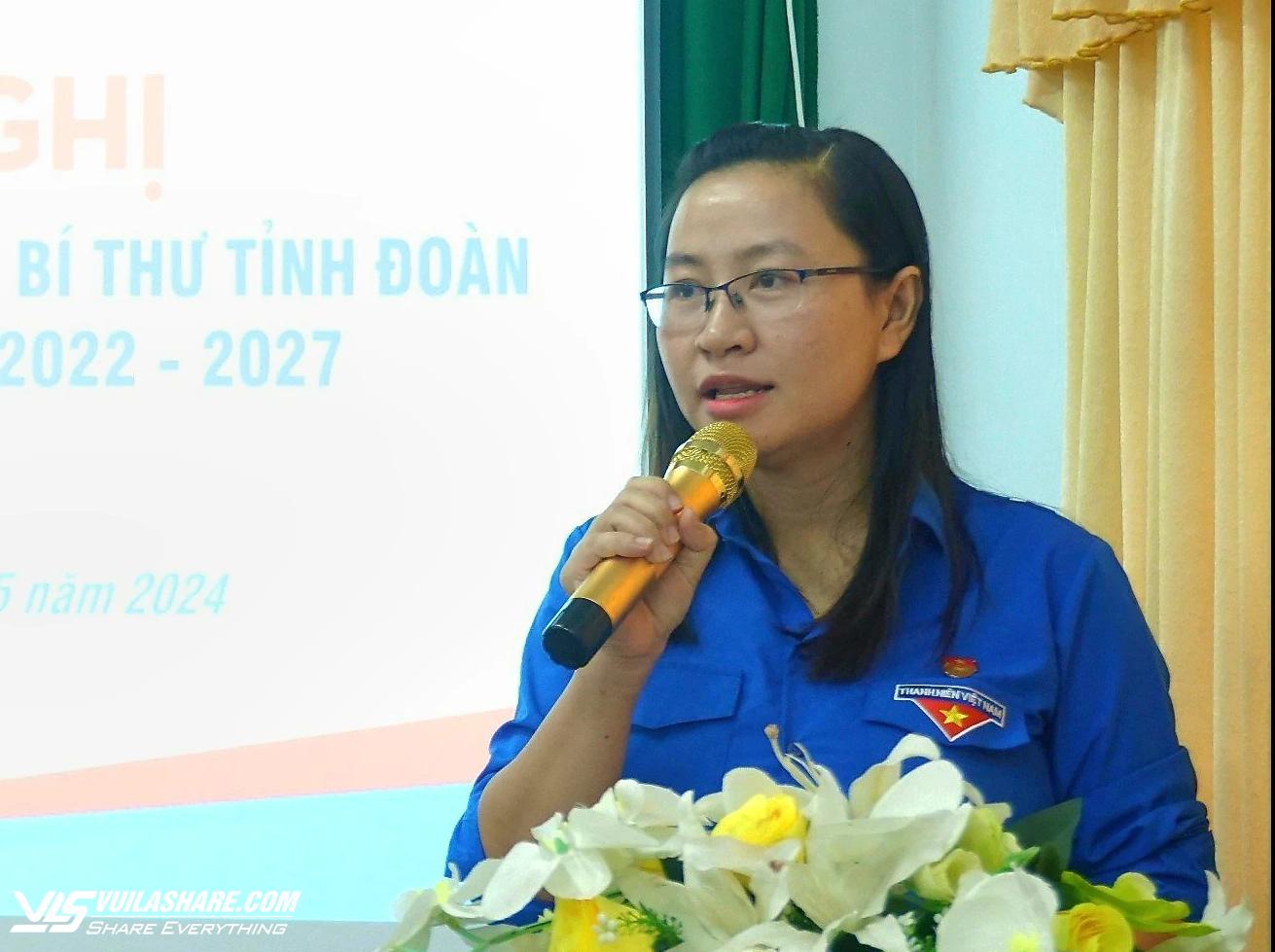 Chị Nguyễn Thị Cẩm Hương được bầu làm Phó bí thư Tỉnh đoàn Trà Vinh - Ảnh 2.