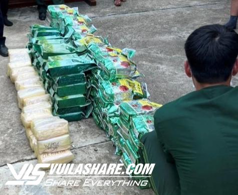 Bắt giữ 8 người Lào vận chuyển gần 200 kg ma túy qua cửa khẩu quốc tế- Ảnh 1.