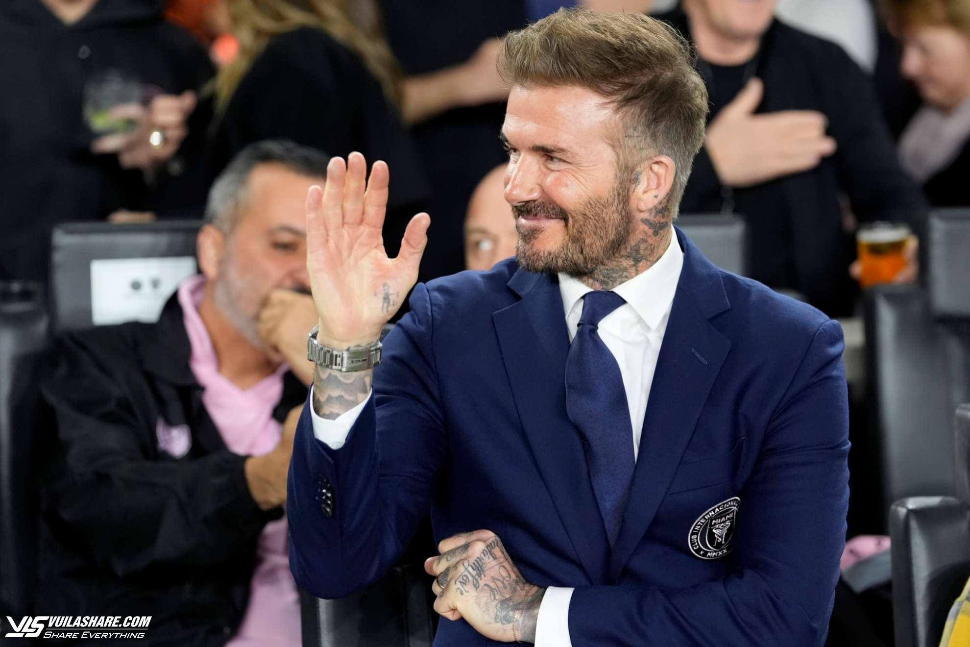 David Beckham gia nhập cuộc sống bình dị cùng Messi tại Miami, đi săn hàng giảm giá- Ảnh 2.