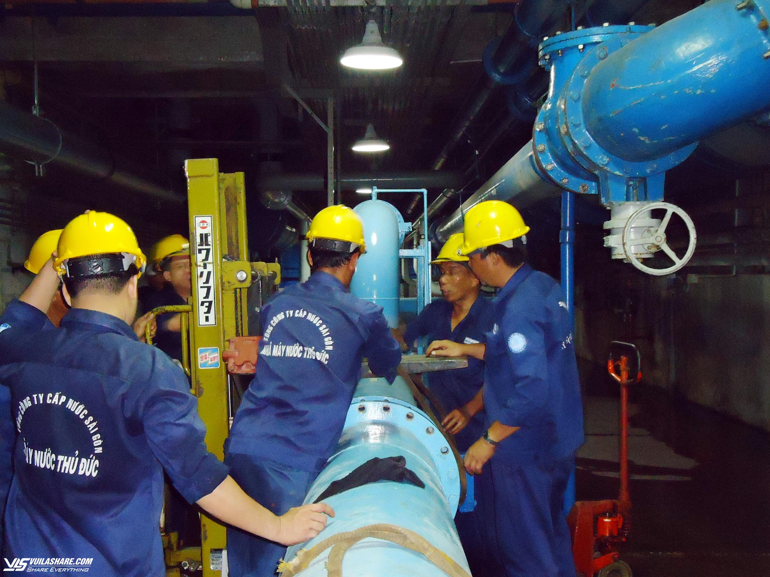 TP.HCM: Tạm ngưng cấp nước 8 tiếng để bảo trì định kỳ Nhà máy nước Thủ Đức- Ảnh 1.
