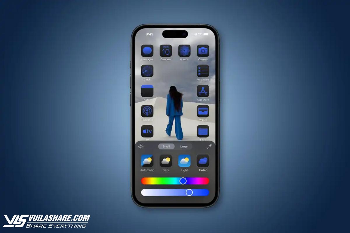 Cách thay đổi màu biểu tượng ứng dụng iOS 18 trên màn hình chính- Ảnh 2.