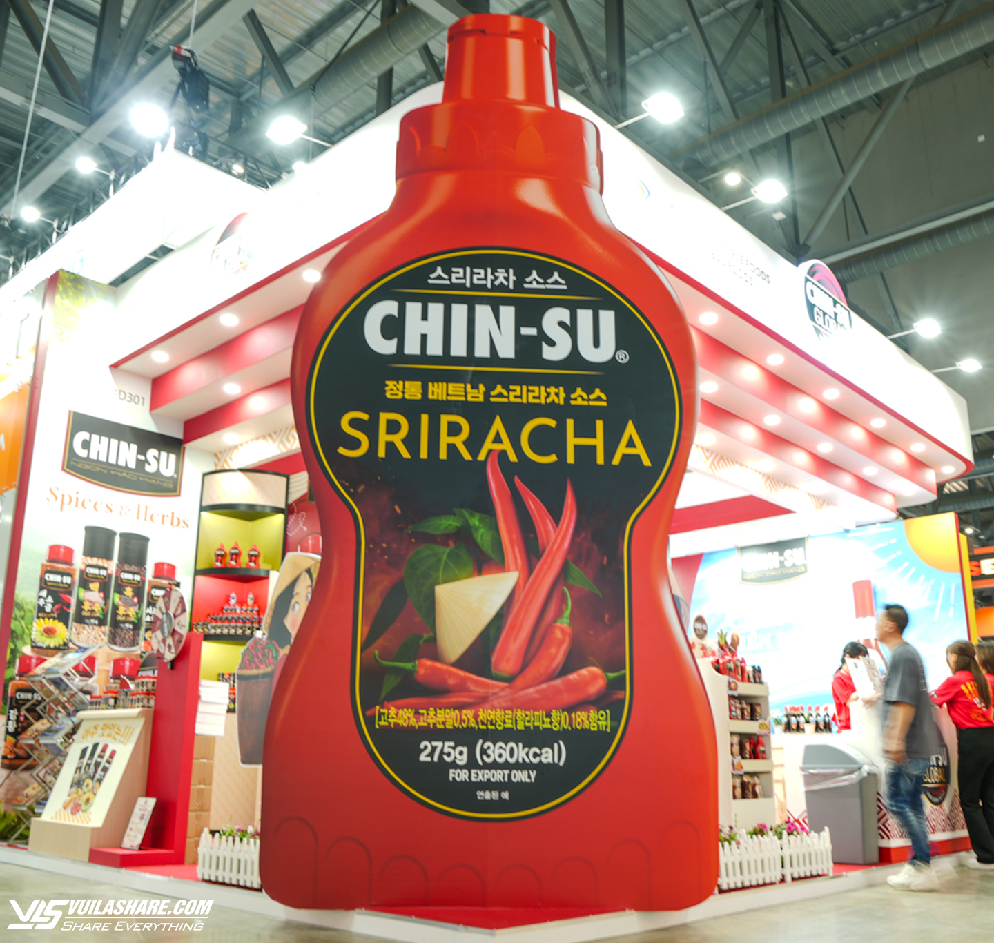 Chin-su mang đến Seoul Food 2024 bộ sưu tập gia vị - tương ớt đặc sản, chiếm trọn cảm tình thực khách