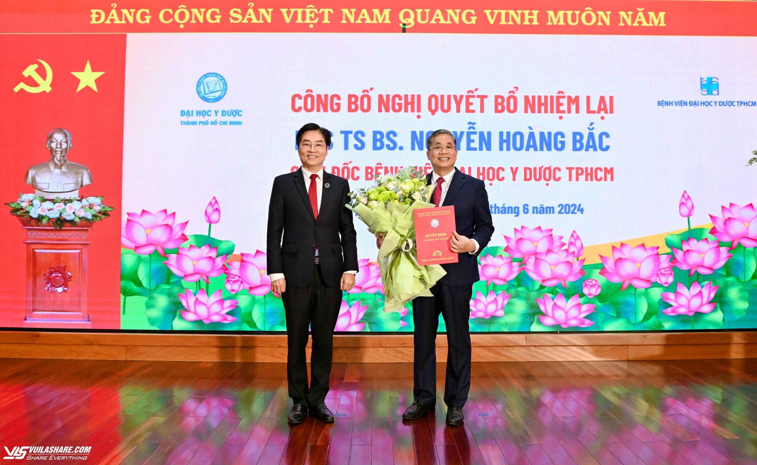 PGS-TS Nguyễn Hoàng Bắc tiếp tục làm Giám đốc Bệnh viện đại học Y Dược TP.HCM- Ảnh 1.