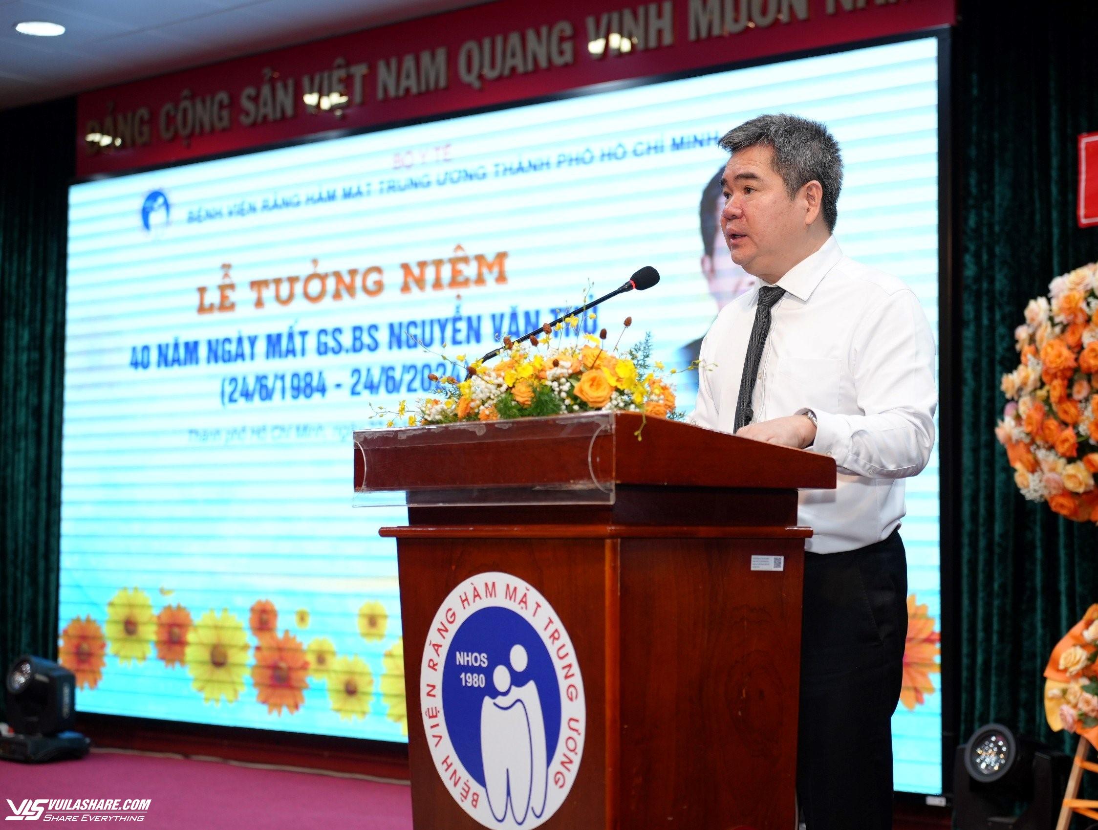 Tưởng niệm GS-BS Nguyễn Văn Thủ, người đóng góp lớn cho ngành y tế- Ảnh 2.