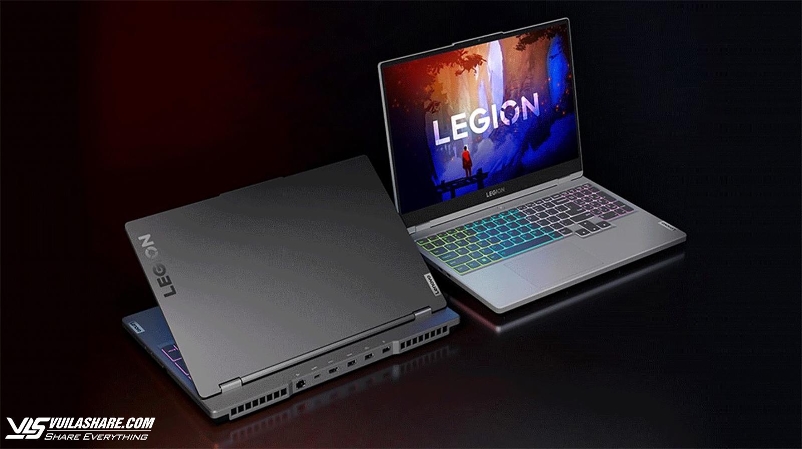Laptop Lenovo Legion 5 hiện giảm từ 37.990.000 đồng xuống còn 22.990.000 đồng trên Shopee