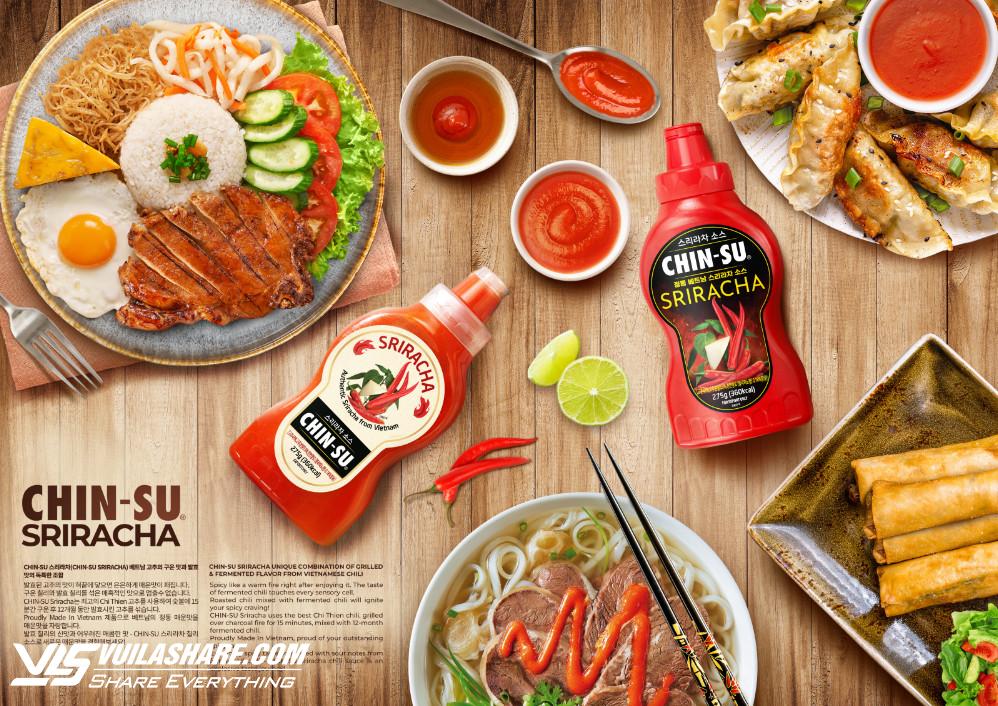 Tương ớt Sriracha nổi bật với vị cay cực đã, lần đầu tiên xuất hiện tại Hàn Quốc