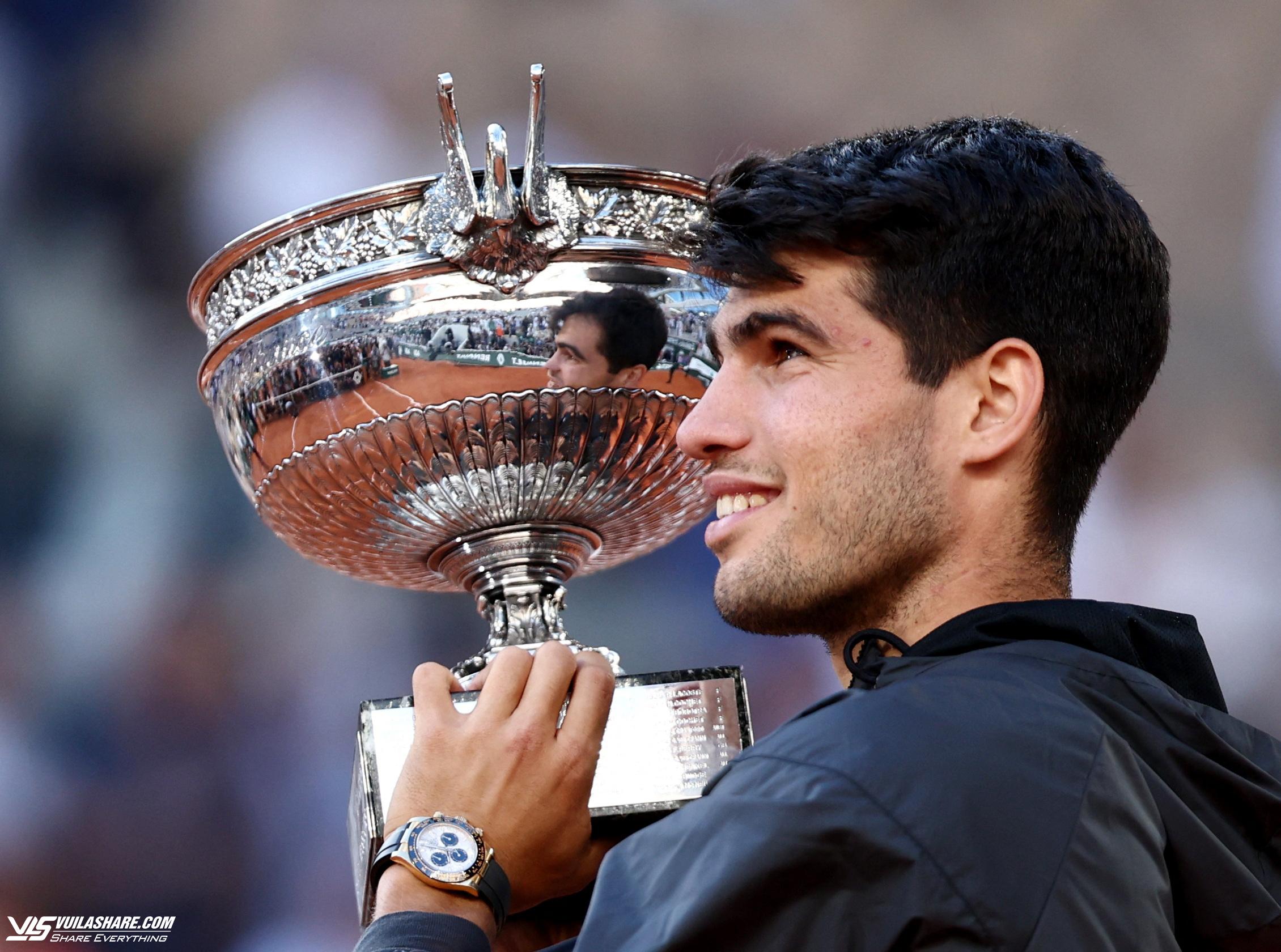 Alcaraz đăng quang Roland Garros 2024- Ảnh 7.
