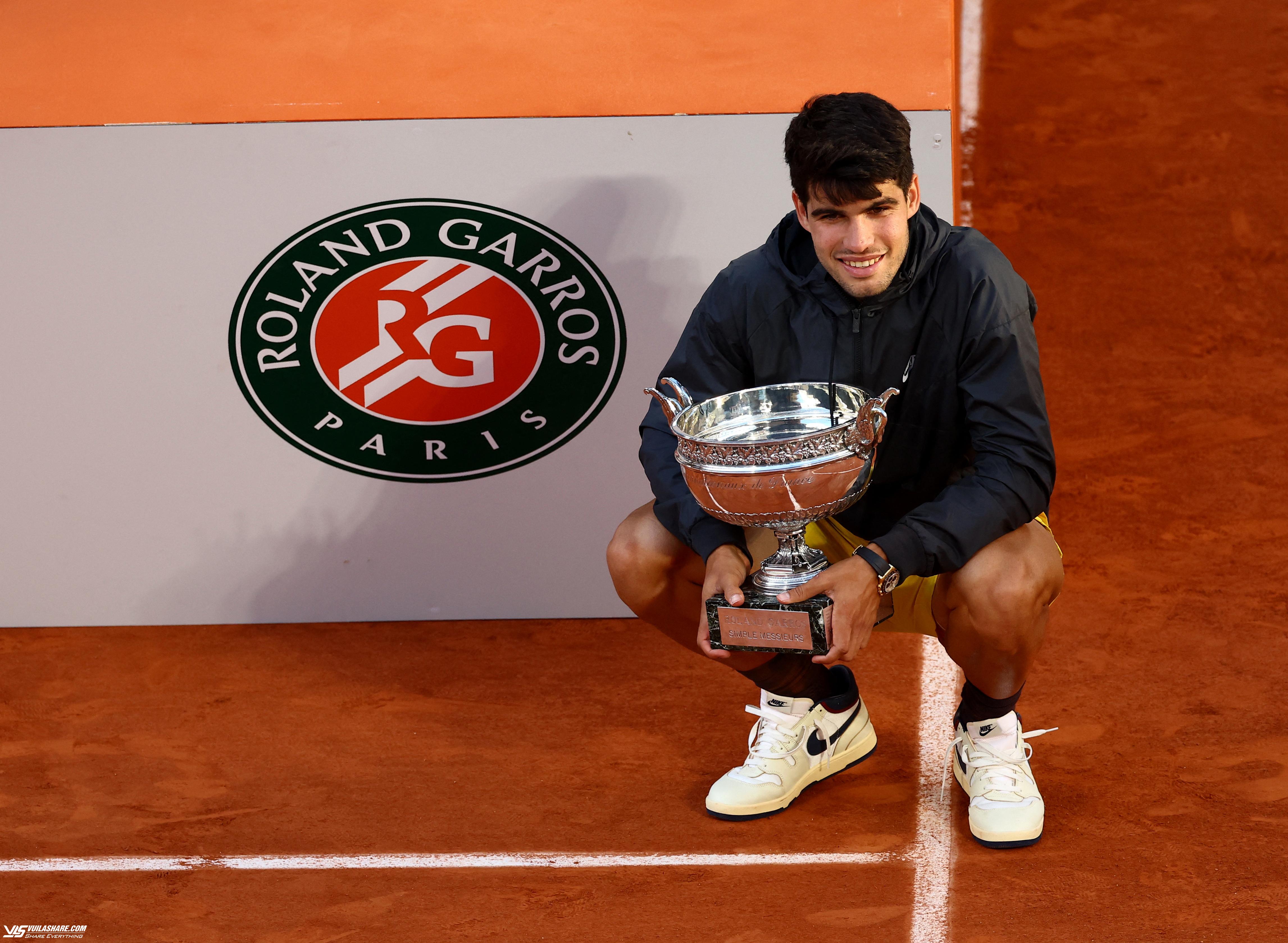Alcaraz đăng quang Roland Garros 2024- Ảnh 8.