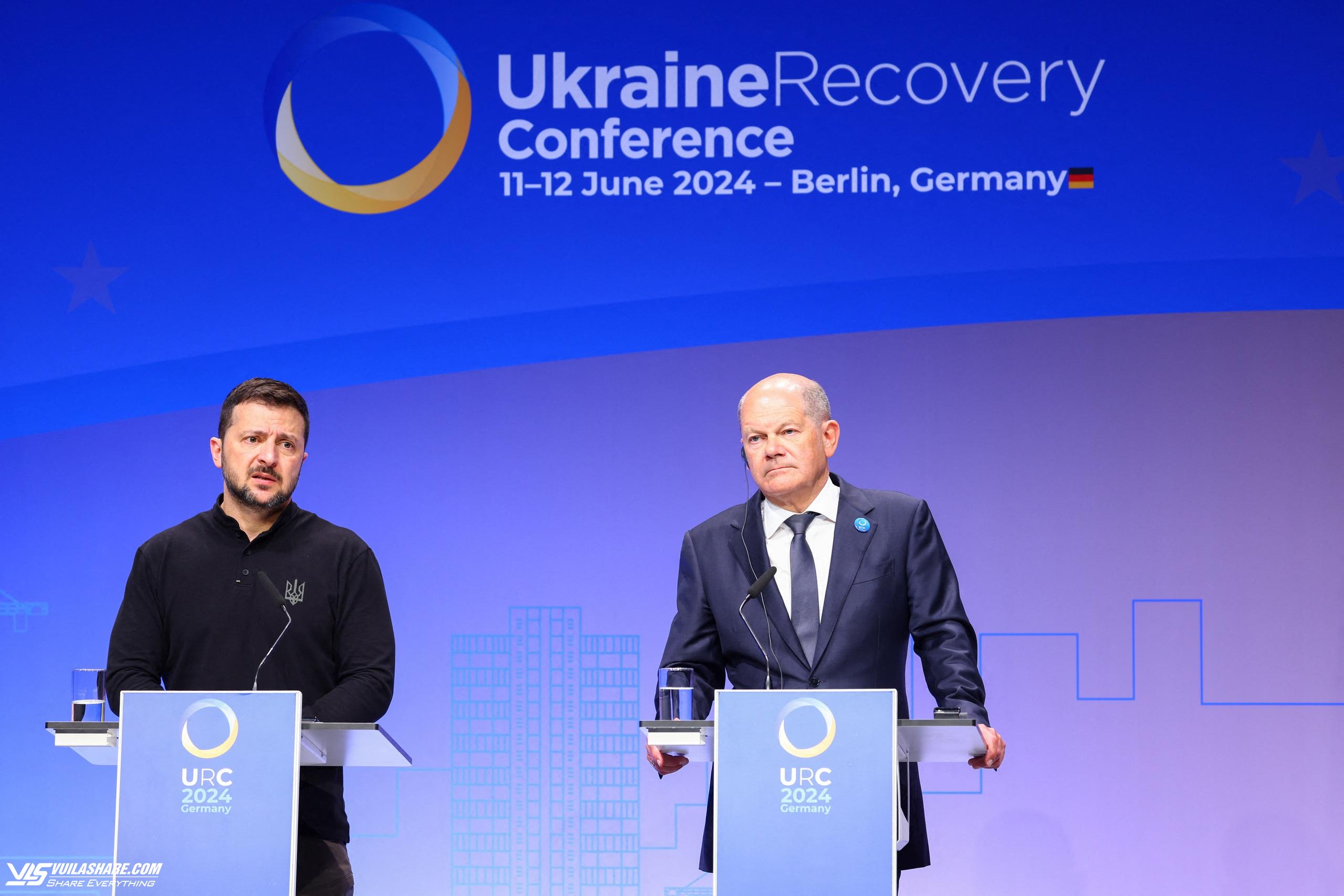 Tổng thống Ukraine kêu gọi đầu tư tái thiết dù hạ tầng năng lượng suy sụp- Ảnh 1.