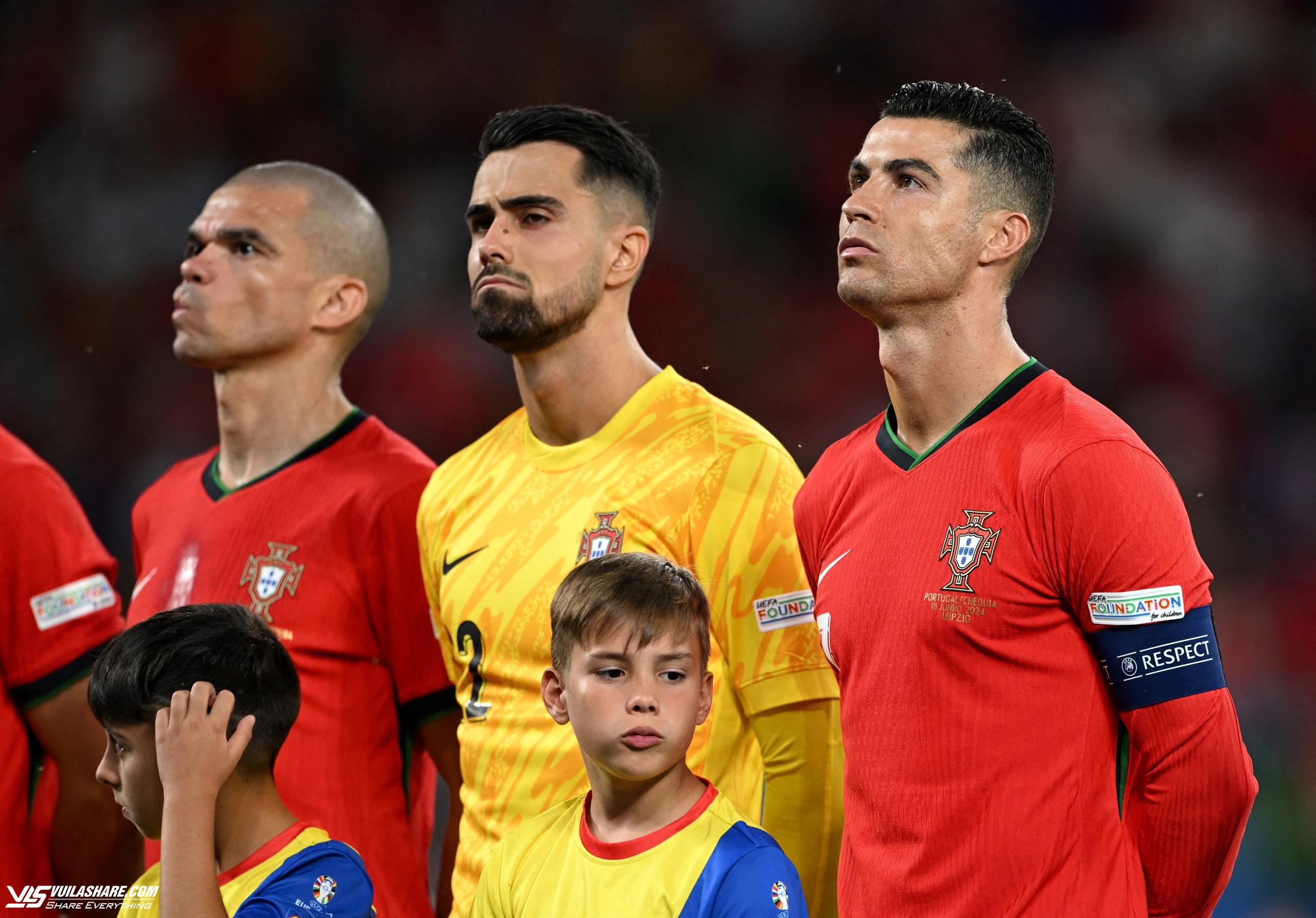 Ronaldo phung phí cơ hội, đội tuyển Bồ Đào Nha 'toát mồ hôi' mới thắng nổi CH Czech- Ảnh 1.