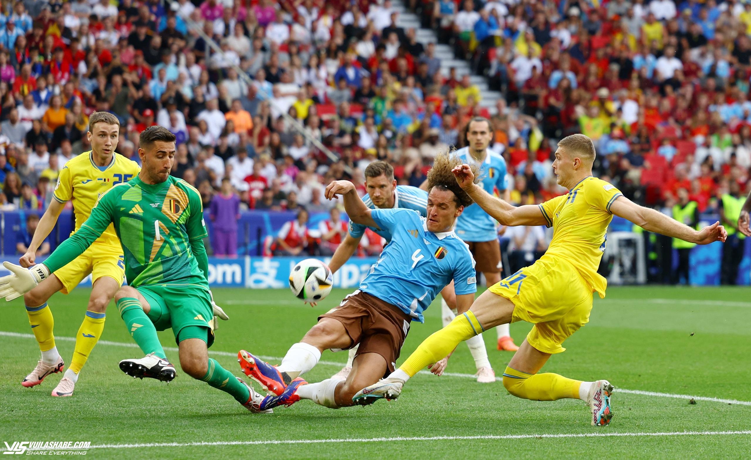 Lukaku vẫn ‘ghét’ ghi bàn, đội tuyển Bỉ bị Ukraine cầm hòa, đấu Pháp ở vòng play-off- Ảnh 6.