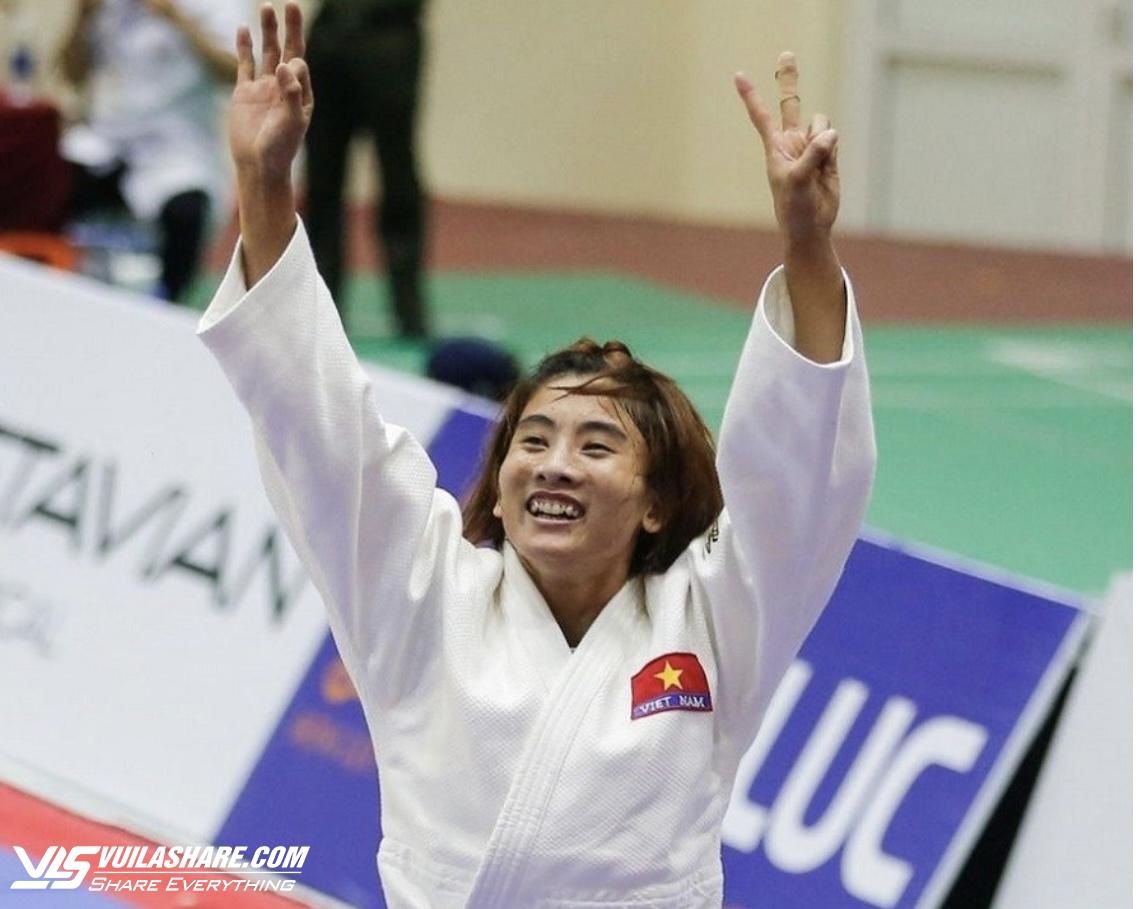 Suất 13 dự Olympic của Việt Nam: Võ sĩ judo Hoàng Thị Tình xuất sắc cỡ nào?- Ảnh 8.