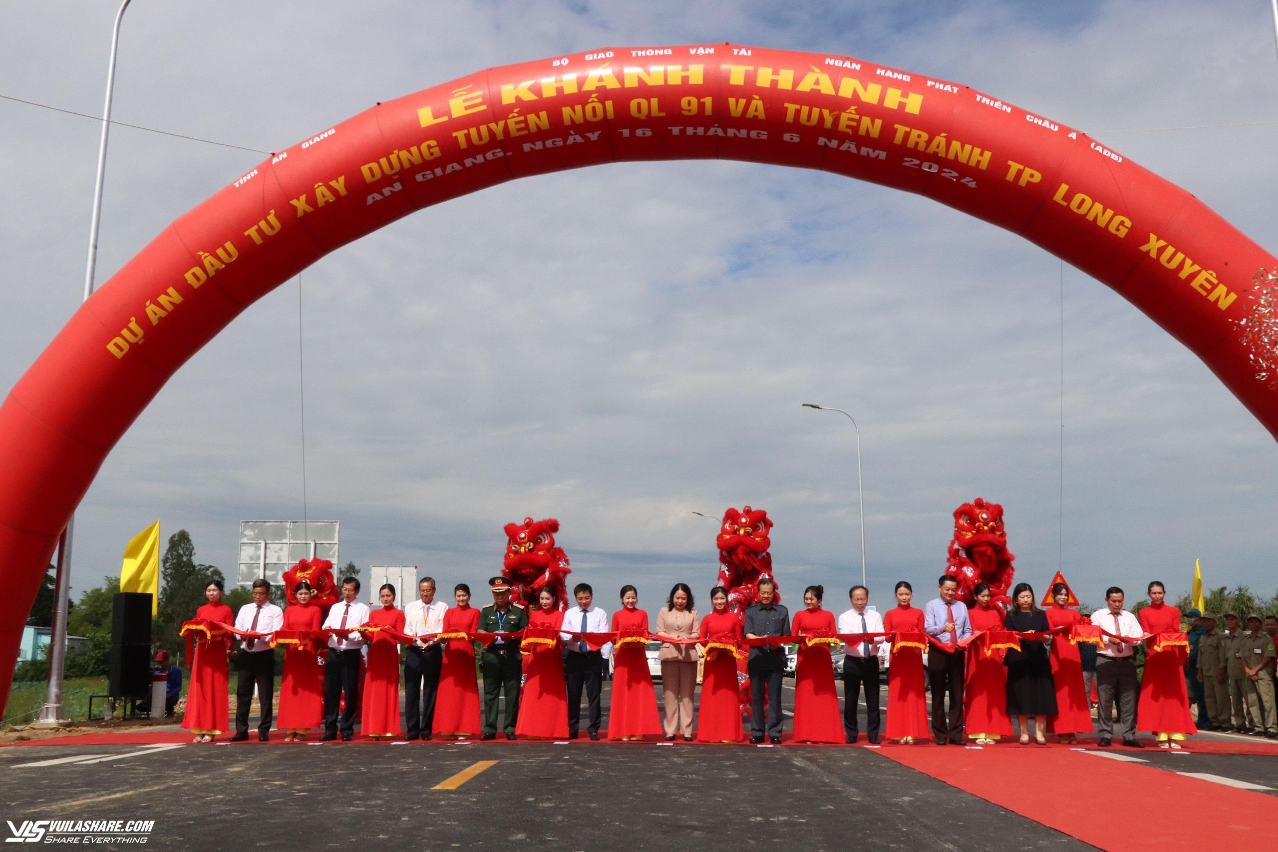 Khánh thành tuyến tránh thành phố Long Xuyên vốn hơn 2.100 tỉ đồng- Ảnh 2.