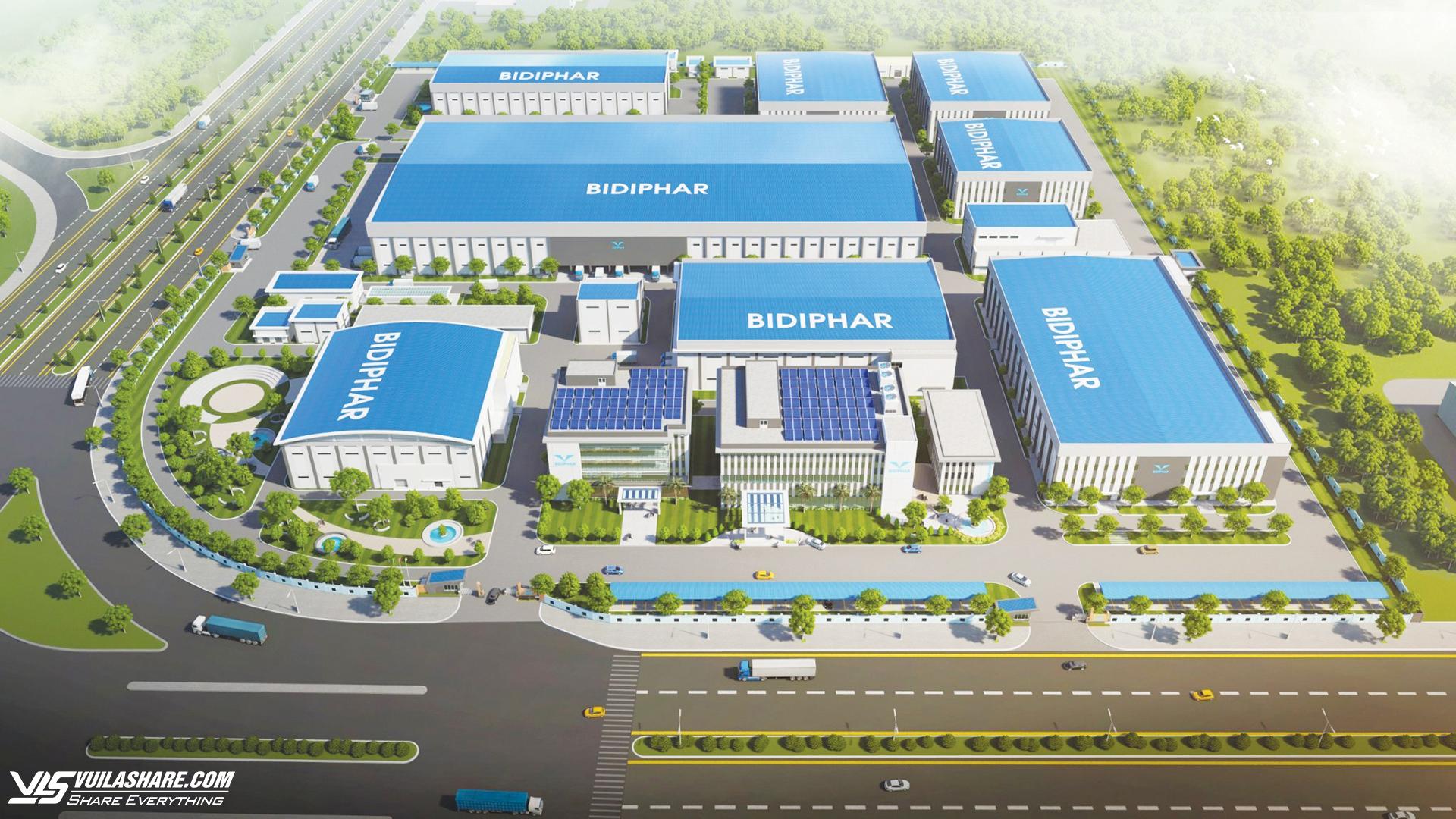 + Ảnh: Khu Nhà máy Dược phẩm Công nghệ cao của Bidiphar tại Khu kinh tế Nhơn Hội (Bình Định) Trần Tịnh
