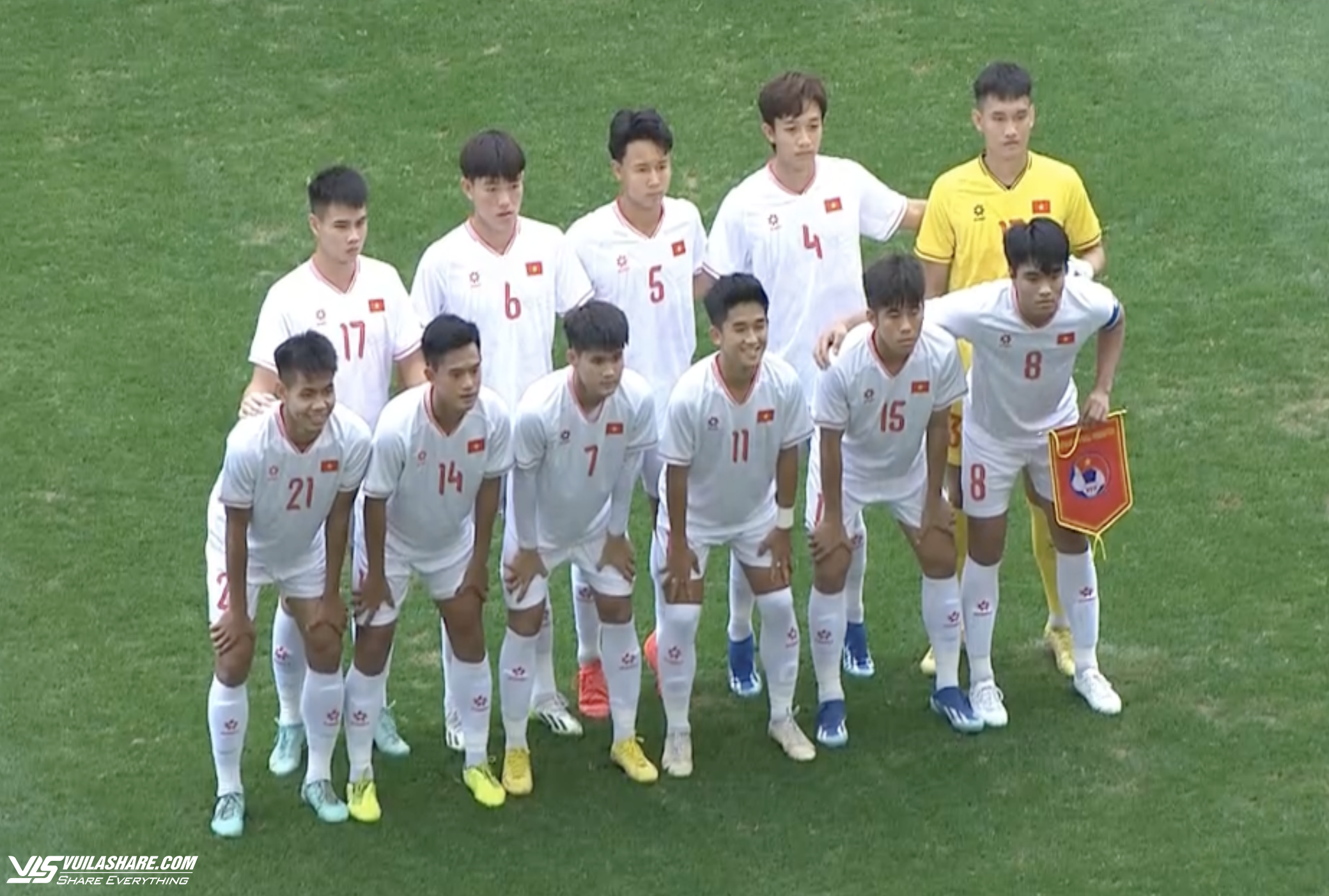 U.19 Việt Nam chơi sòng phẳng với Hàn Quốc, nhưng không thể gây bất ngờ- Ảnh 1.