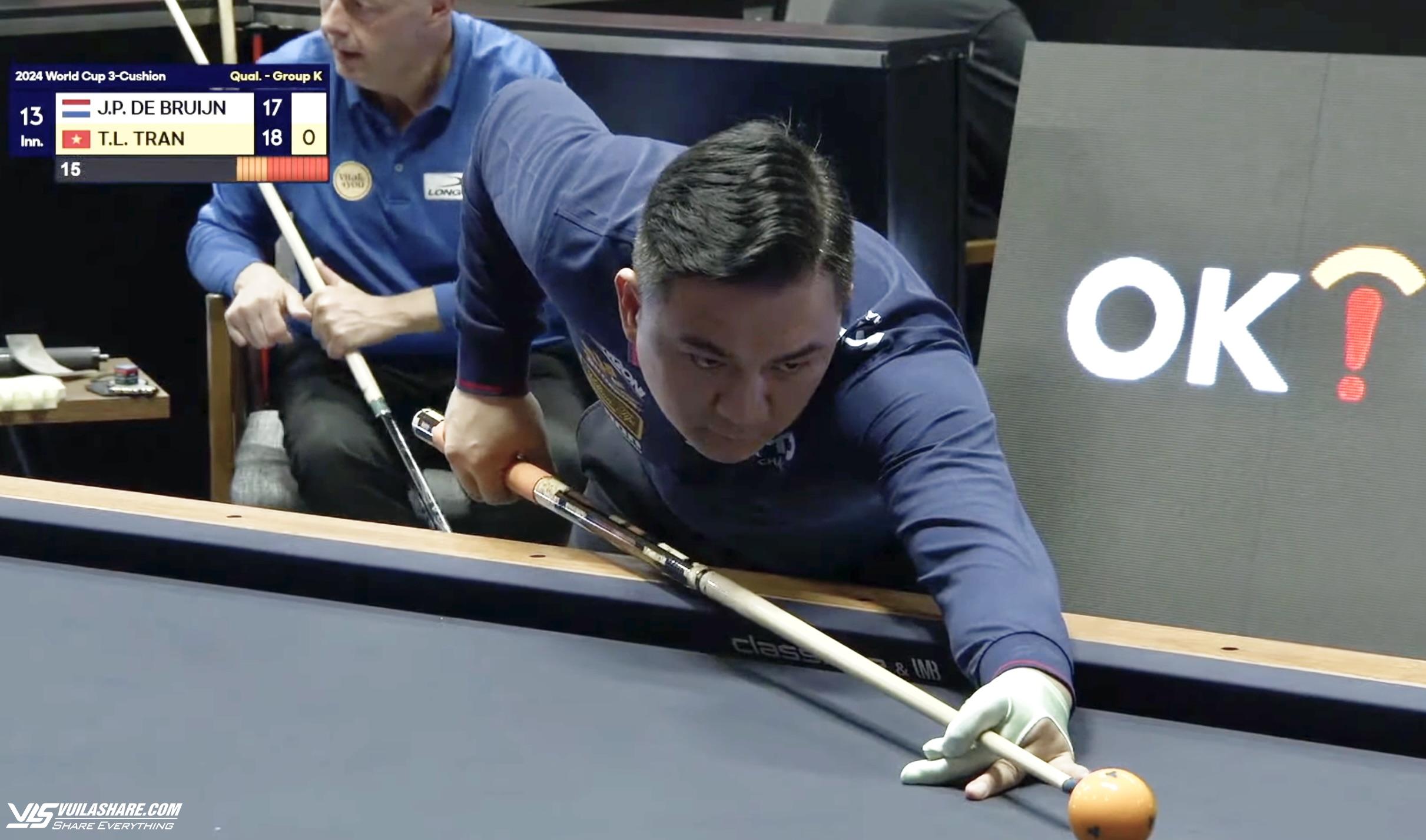 World Cup billiards: Hai cơ thủ Việt Nam vào VCK nghẹt thở, đoàn tụ Trần Quyết Chiến- Ảnh 2.