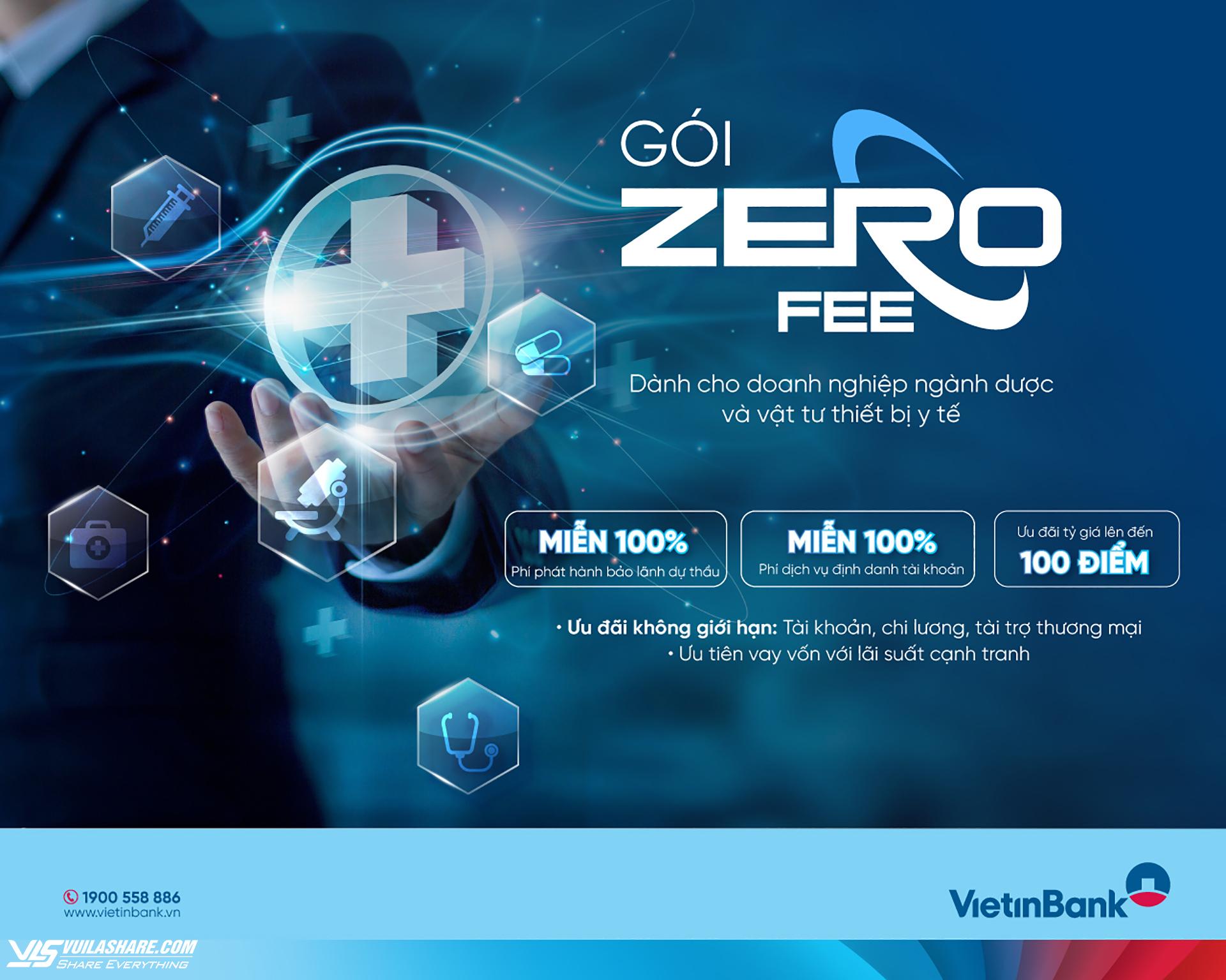 VietinBank tung gói ưu đãi phí ‘Zero Fee’ dành cho doanh nghiệp ngành dược- Ảnh 1.