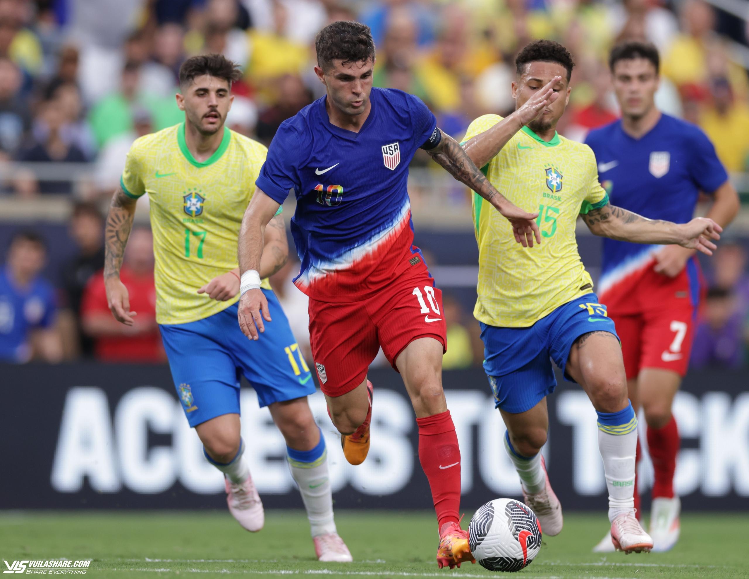 Copa America: Đội chủ nhà Mỹ chặn đứng ứng viên vô địch Brazil- Ảnh 1.