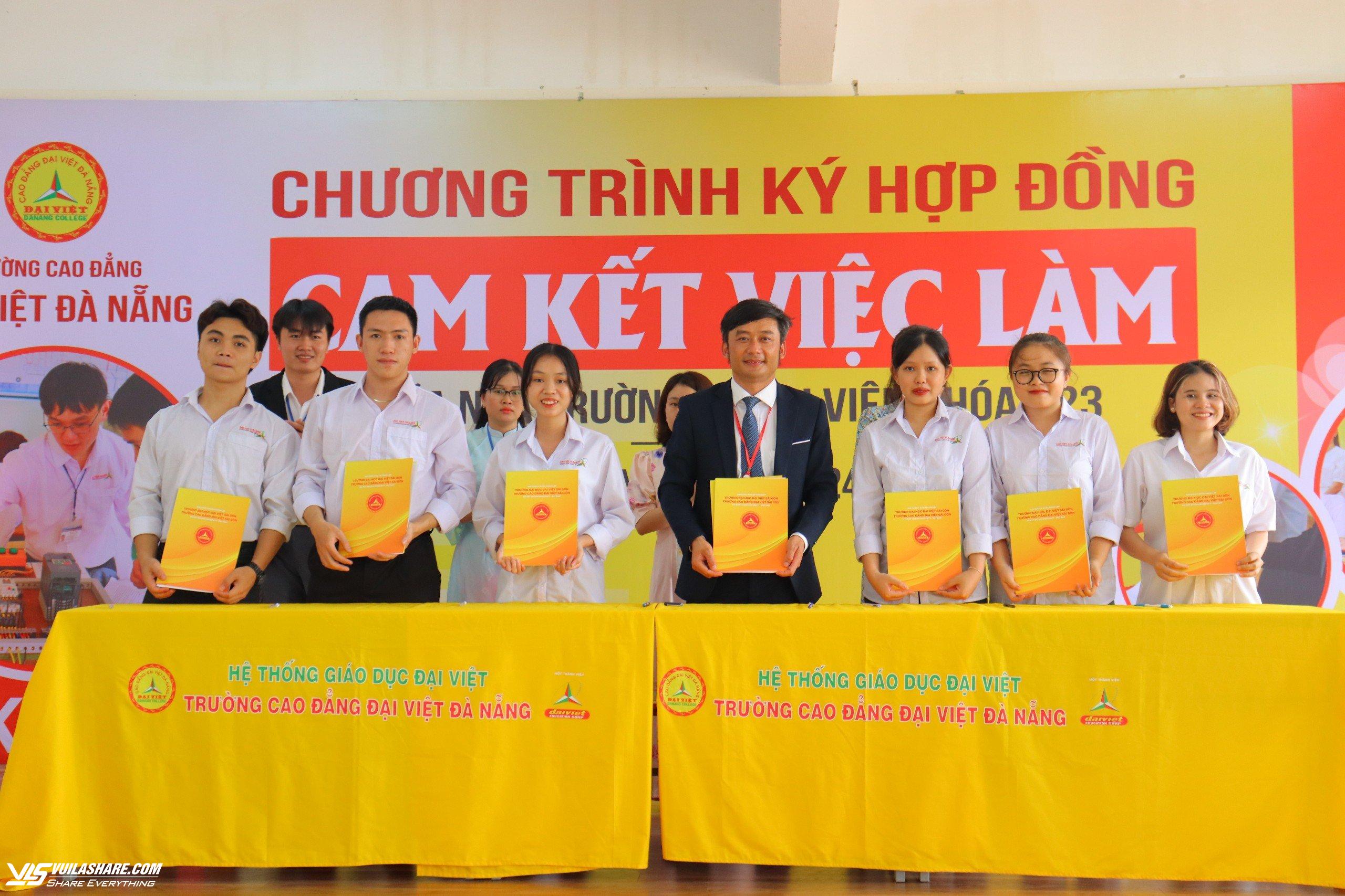 Cao đẳng Đại Việt Đà Nẵng cam kết đảm bảo 100% việc làm với từng sinh viên- Ảnh 1.