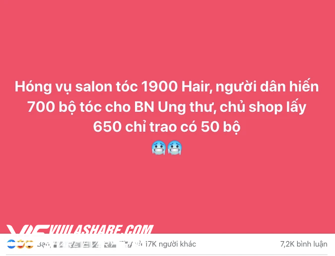 Vụ salon tóc 1900 bị tố 'biển thủ' 650 bộ tóc: Lãnh đạo Quỹ Ngày mai tươi sáng lên tiếng- Ảnh 1.