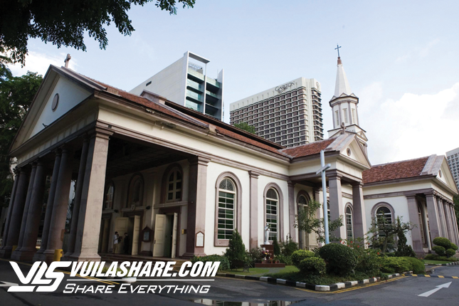 Chiêm ngưỡng 5 công trình kiến trúc tôn giáo độc đáo tại Singapore- Ảnh 2.