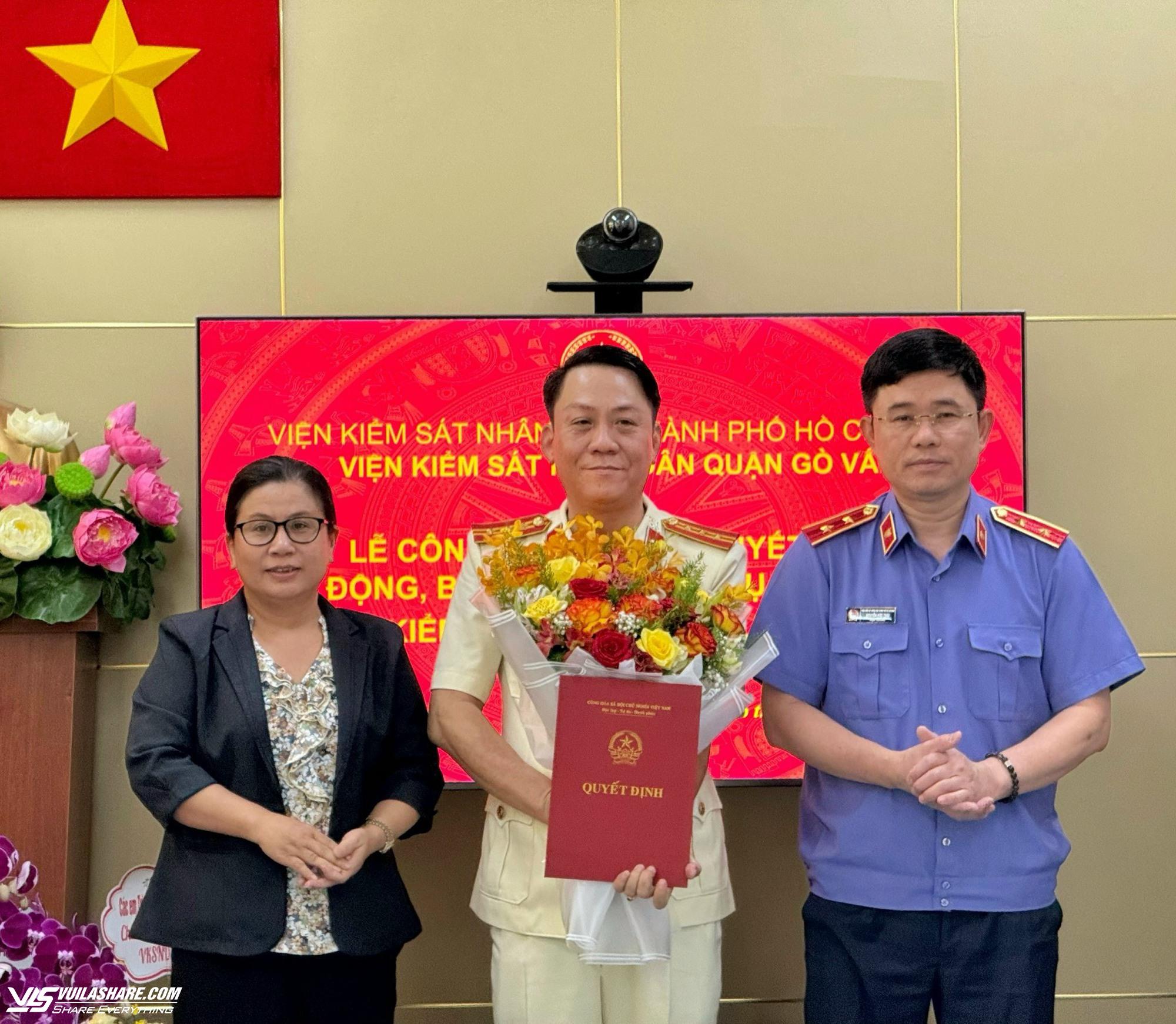 TP.HCM: Ông Trần Minh Ngọc giữ chức vụ Viện trưởng Viện KSND Q.Gò Vấp- Ảnh 1.