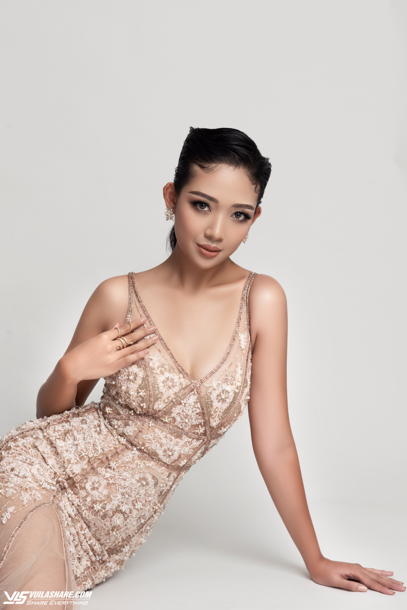 Người mẫu cao 1,8m gây sốt khi thi Miss Universe Vietnam 2024- Ảnh 8.