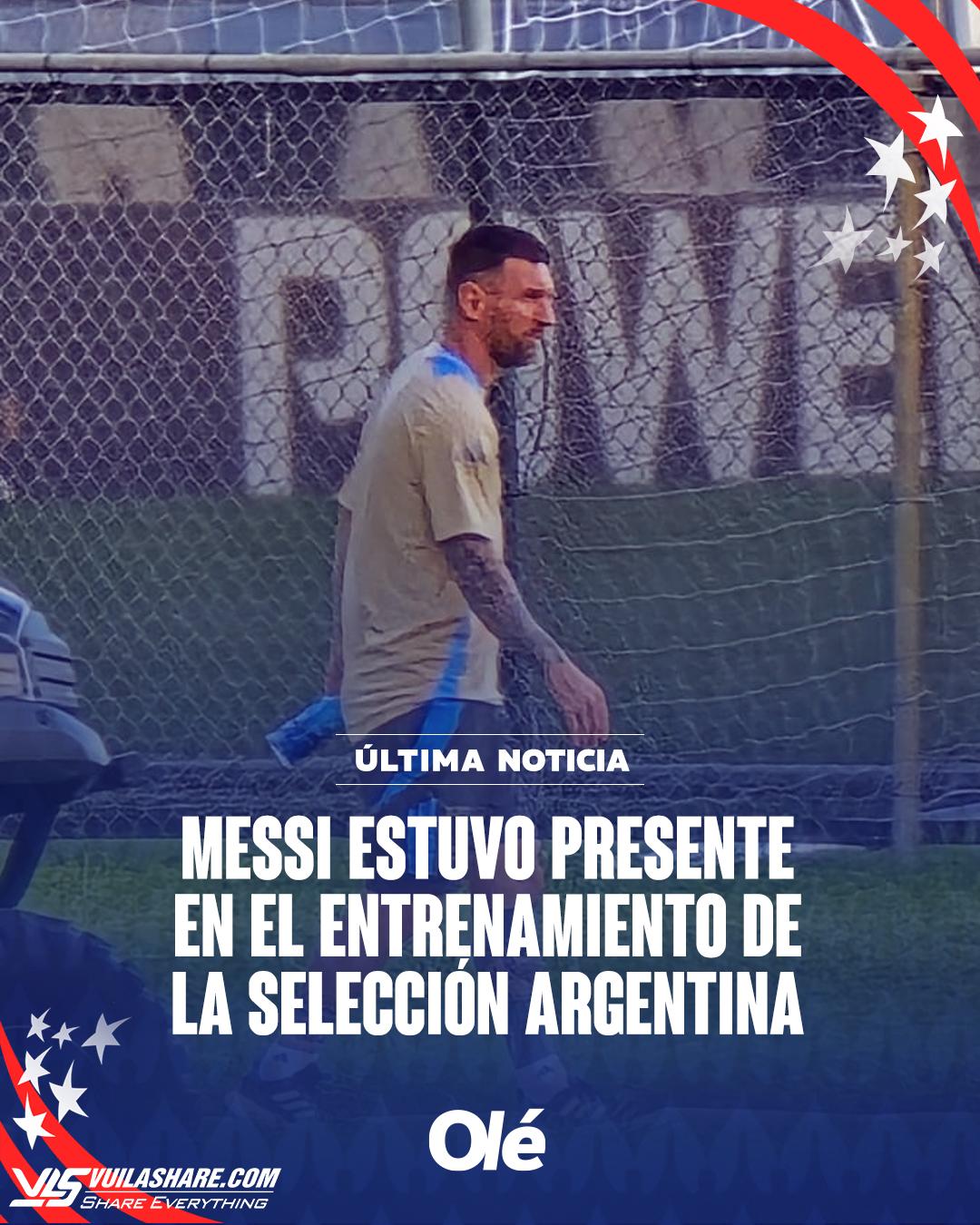 Đội tuyển Argentina thoát nỗi lo Messi chấn thương, vẫn đấu tứ kết Copa America- Ảnh 1.