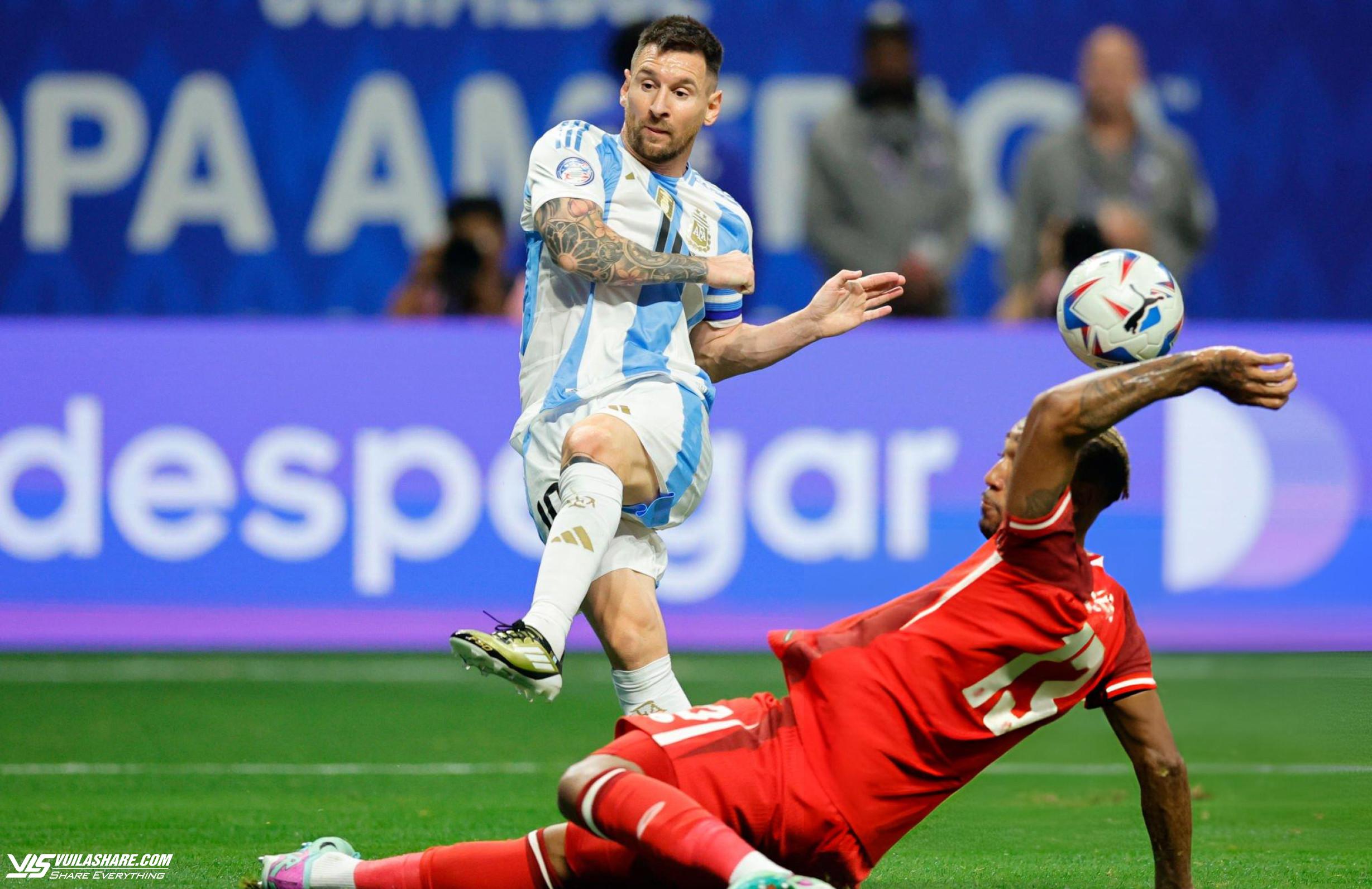 Copa America khai diễn ngoạn mục, Messi nhảy múa giúp đội tuyển Argentina thắng trận ra quân- Ảnh 6.