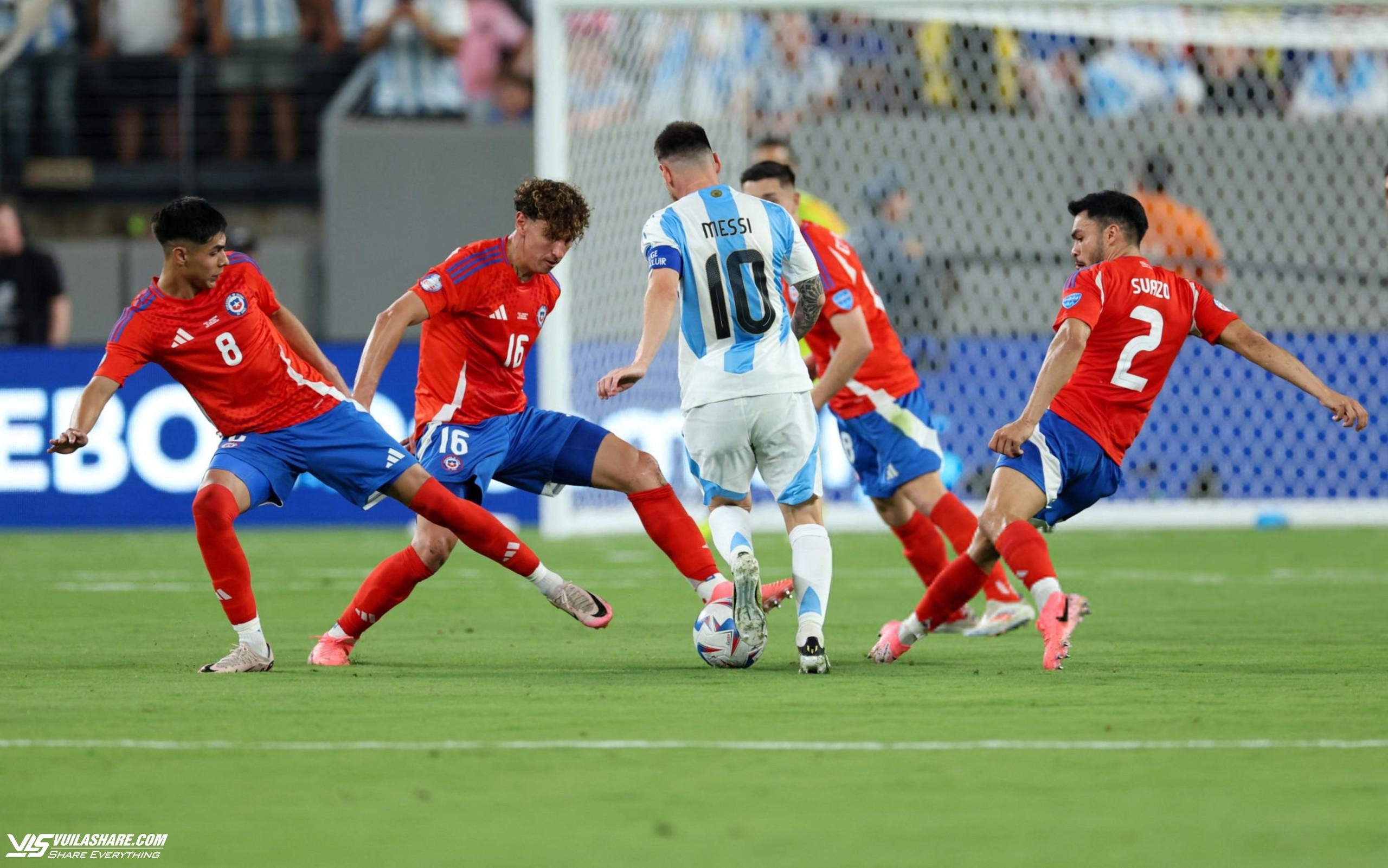 Copa America 2024: Nỗ lực của Messi giúp Argentina khuất phục kình địch Chile phút chót- Ảnh 2.