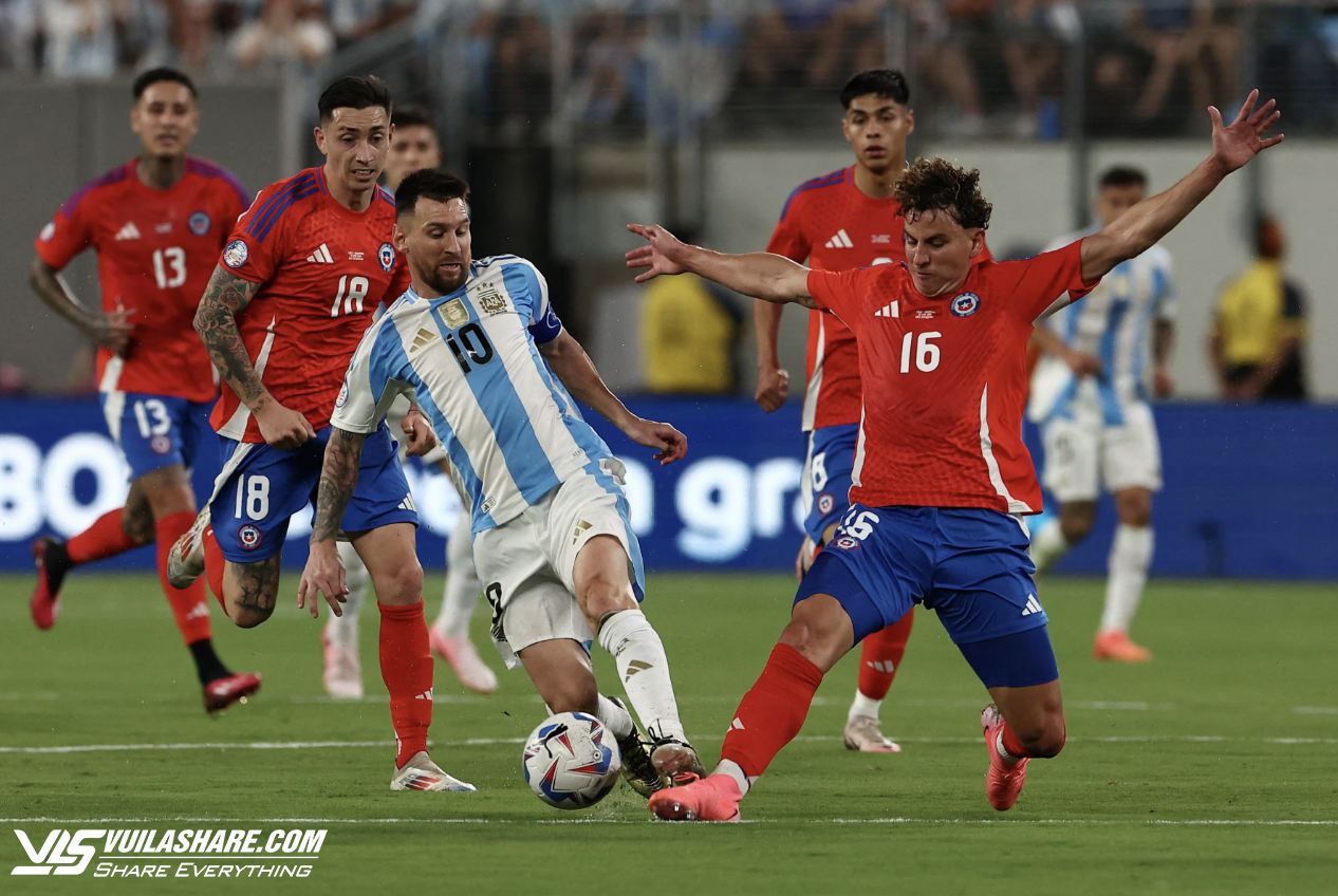 Copa America 2024: Nỗ lực của Messi giúp Argentina khuất phục kình địch Chile phút chót- Ảnh 1.