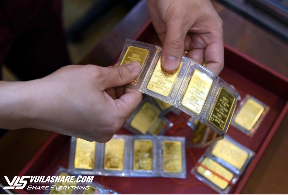 Ngân hàng Nhà nước liên tiếp bán vàng 75,98 triệu đồng/lượng- Ảnh 1.