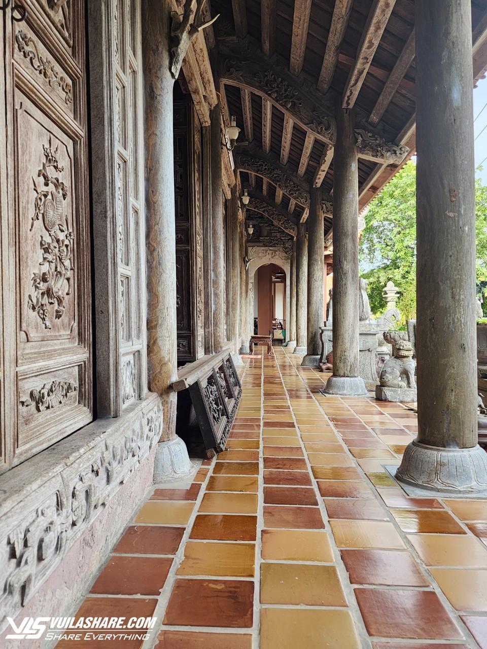 Ngắm ngôi nhà gỗ lim hơn 100 năm tuổi ở Thái Bình- Ảnh 2.