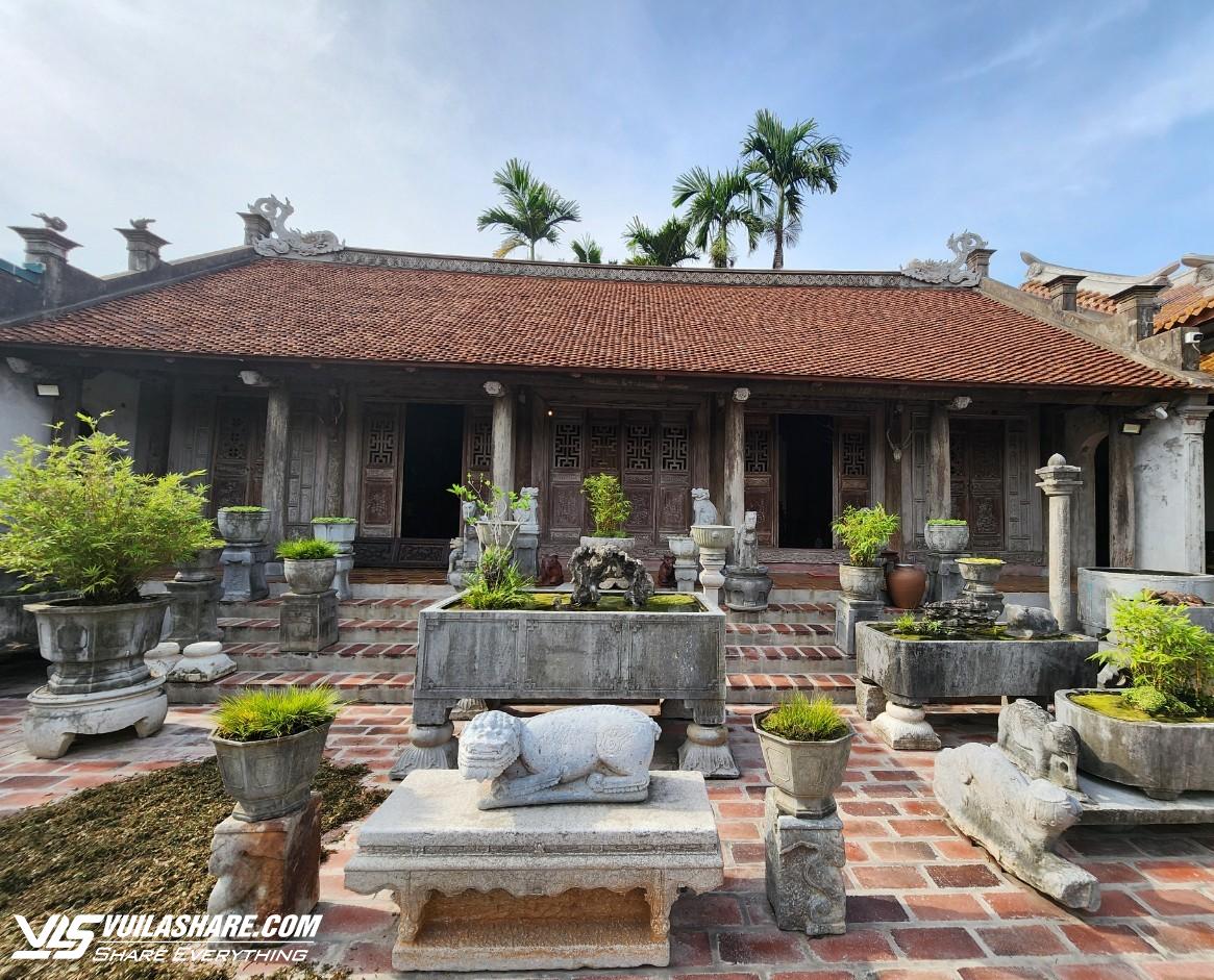 Ngắm ngôi nhà gỗ lim hơn 100 năm tuổi ở Thái Bình- Ảnh 1.