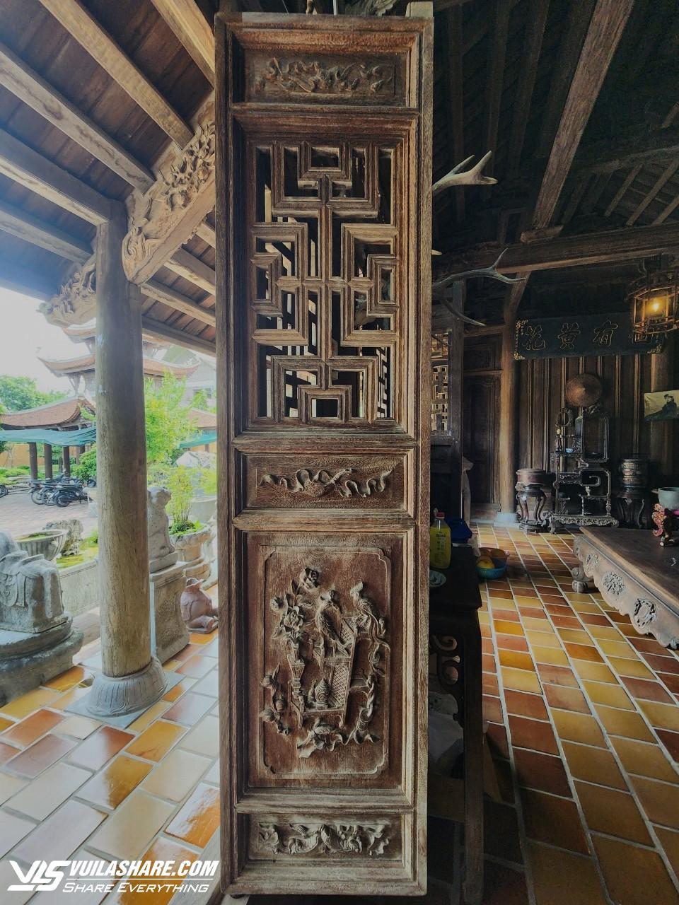 Ngắm ngôi nhà gỗ lim hơn 100 năm tuổi ở Thái Bình- Ảnh 5.