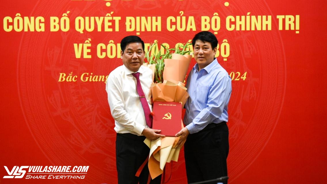 Phó chủ nhiệm Tổng cục Chính trị làm Bí thư Tỉnh ủy Bắc Giang- Ảnh 1.