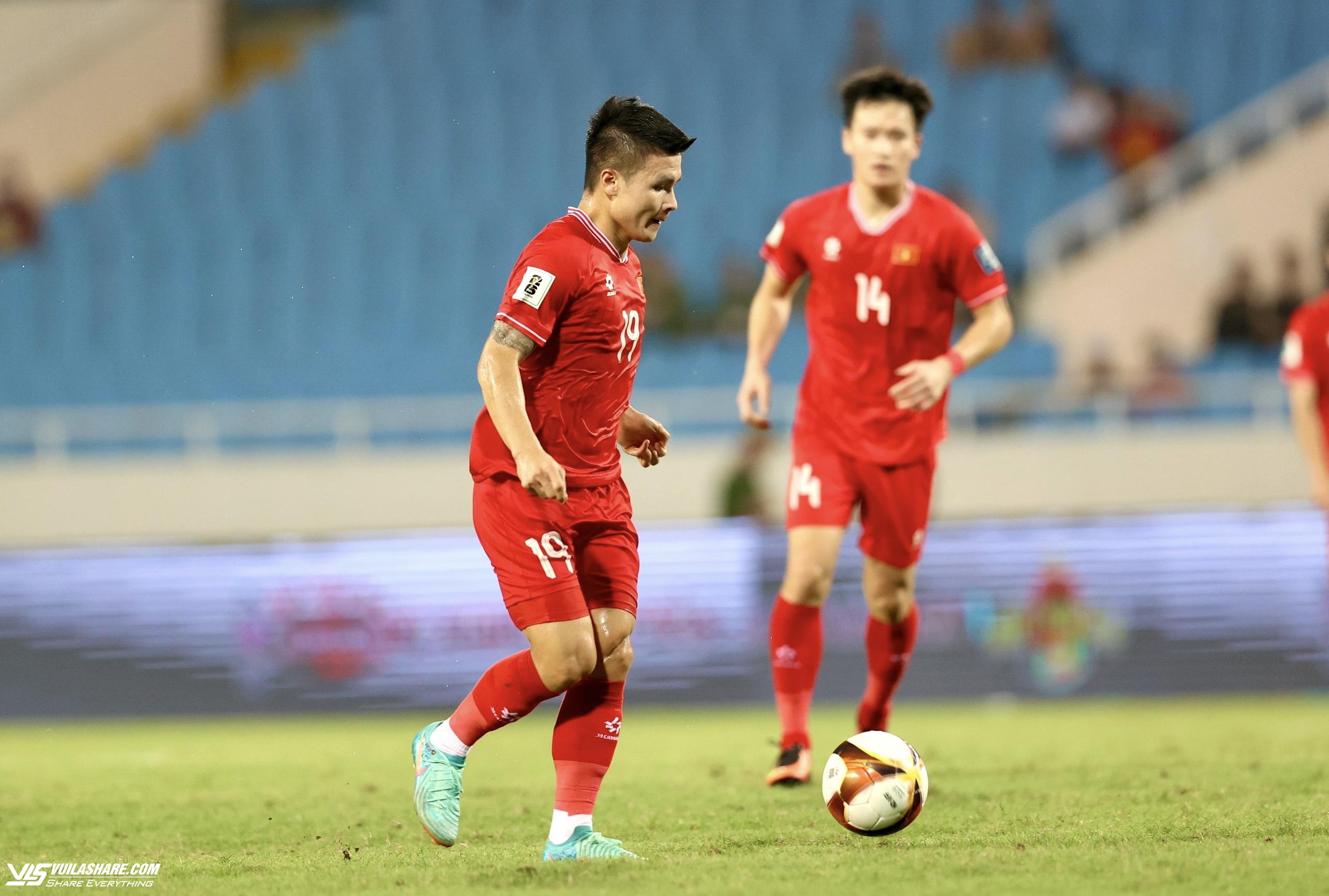 Quang Hải đang dần tìm lại cảm giác chơi bóng tại đội tuyển Việt Nam