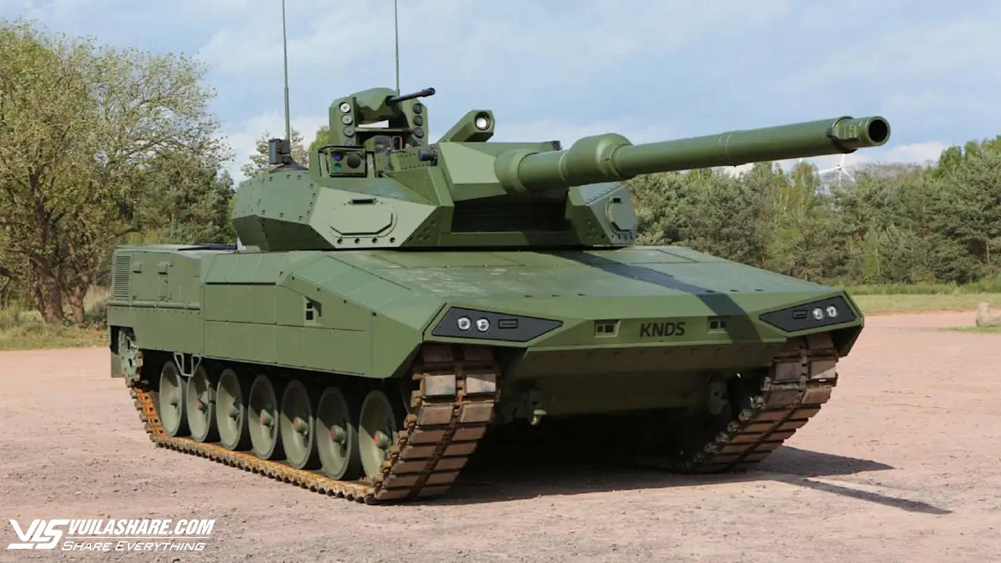 Xe tăng Leopard sử dụng tháp pháo tự động ra mắt- Ảnh 1.