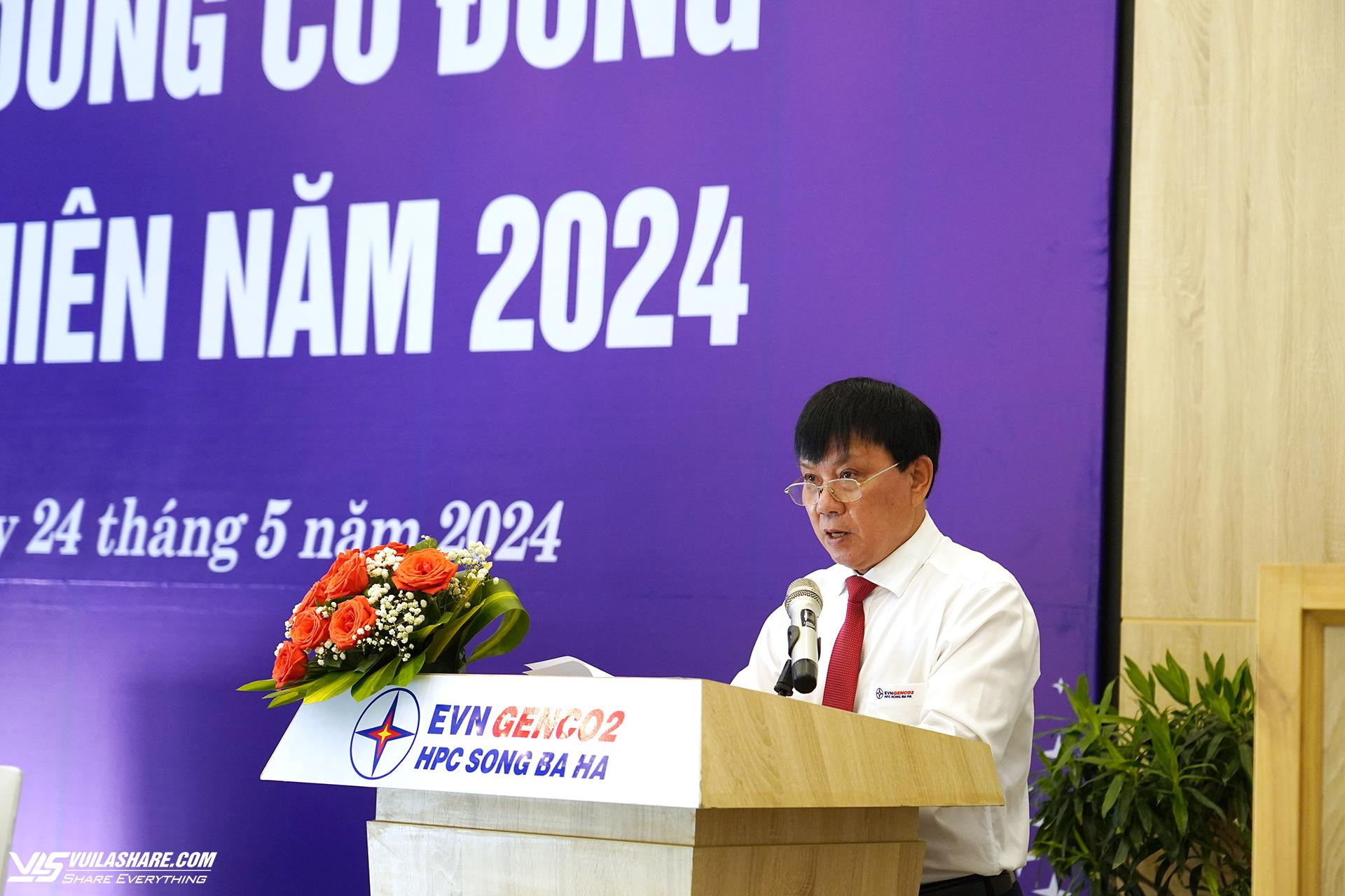 Ông Nguyễn Văn Tặng, Chủ tịch HĐQT Công ty CP thủy điện Sông Ba Hạ