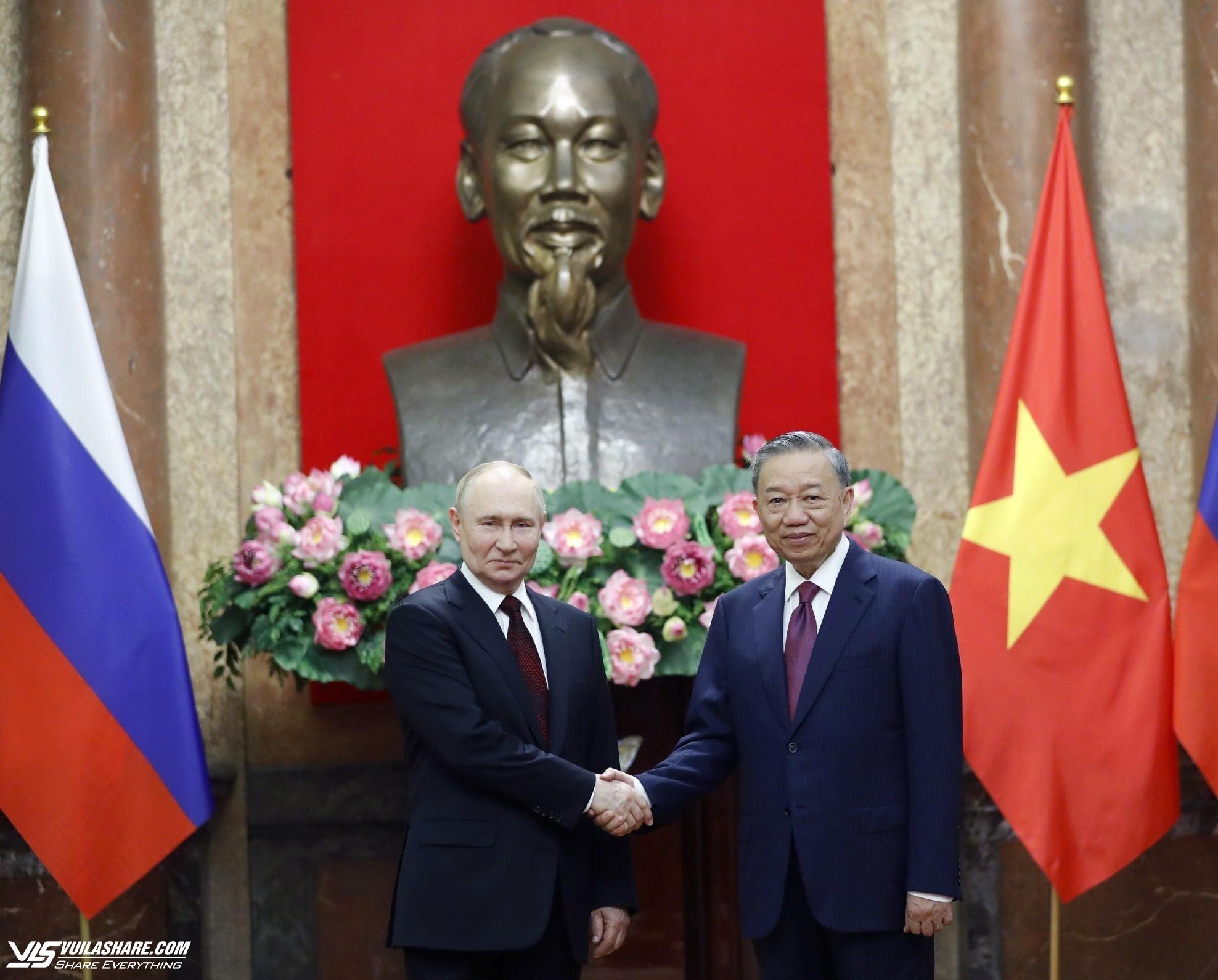 Chủ tịch nước Tô Lâm hội đàm với Tổng thống Nga Vladimir Putin- Ảnh 6.