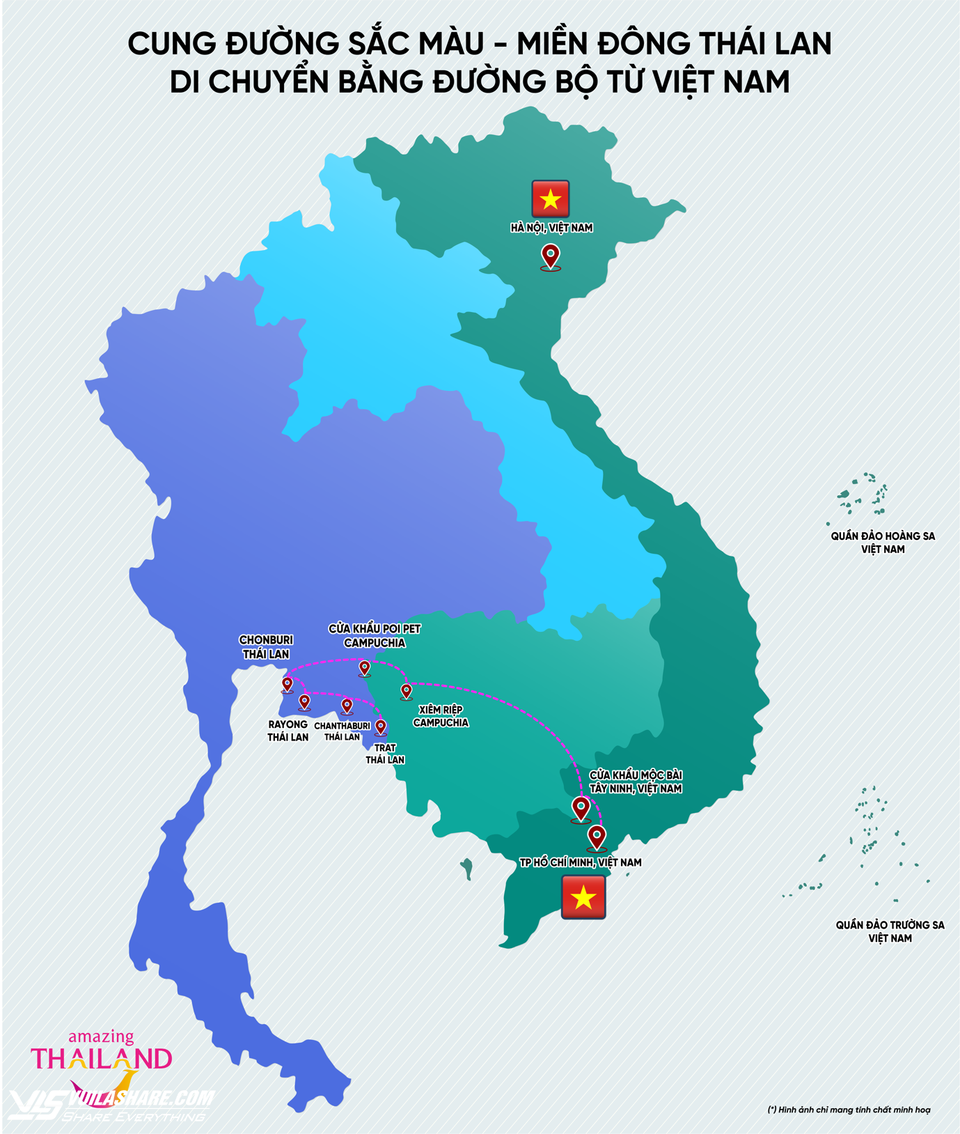 Khám phá Cung đường sắc màu - Miền Đông Thái Lan bằng đường bộ - Ảnh 5.