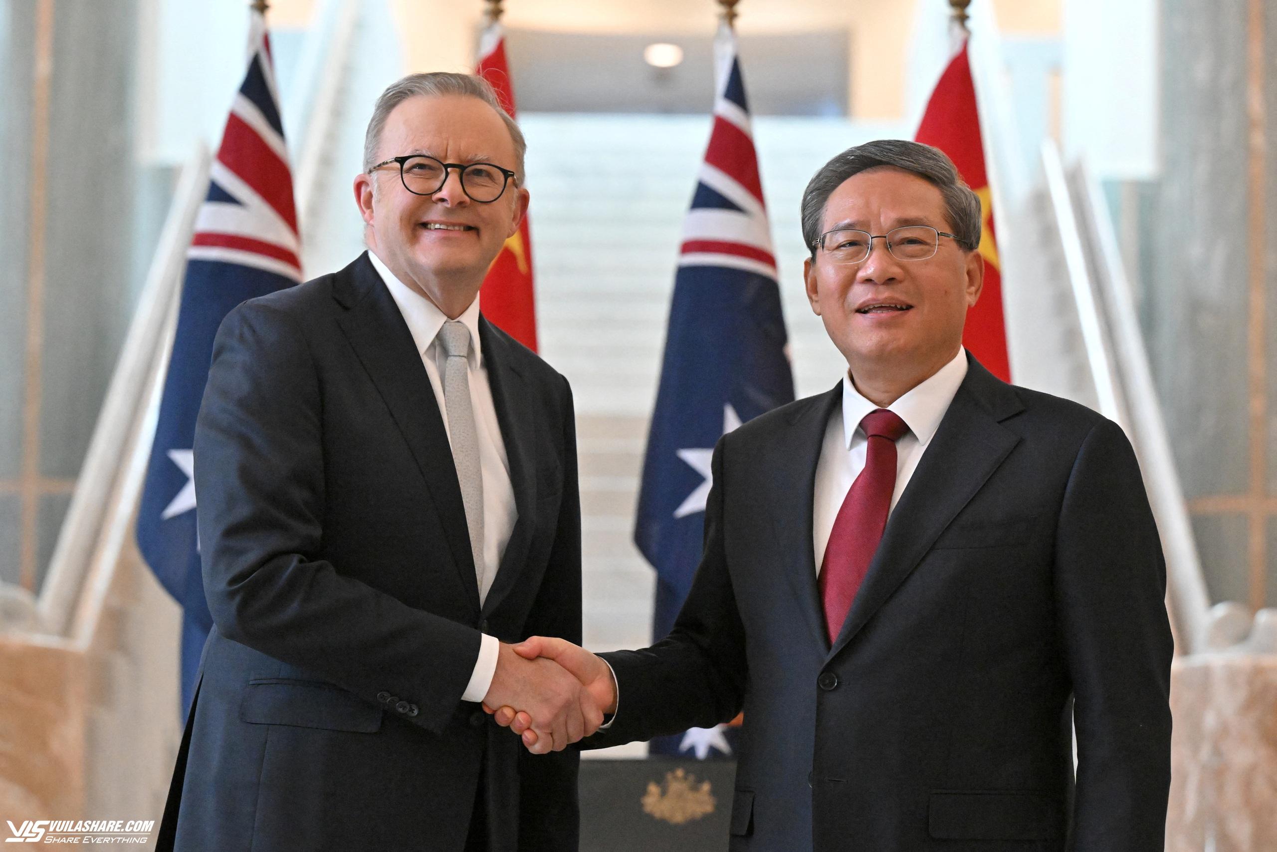 Trung Quốc - Úc hạ căng thẳng, nâng sức sống bền quan hệ- Ảnh 1.
