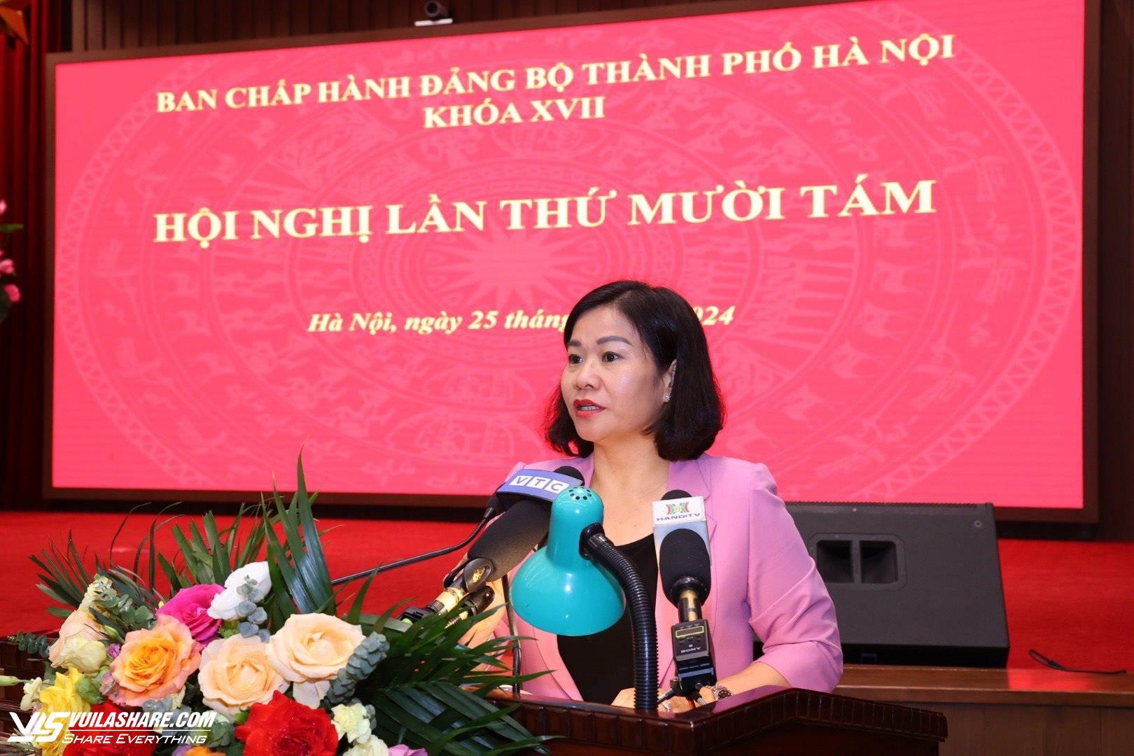 Bộ Chính trị phân công bà Nguyễn Thị Tuyến điều hành Thành ủy Hà Nội- Ảnh 1.
