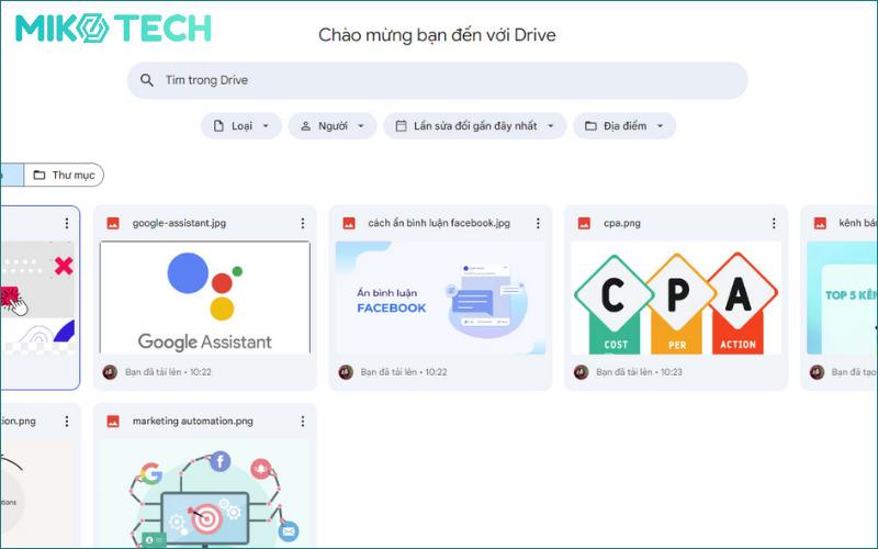 đặc điểm của google drive